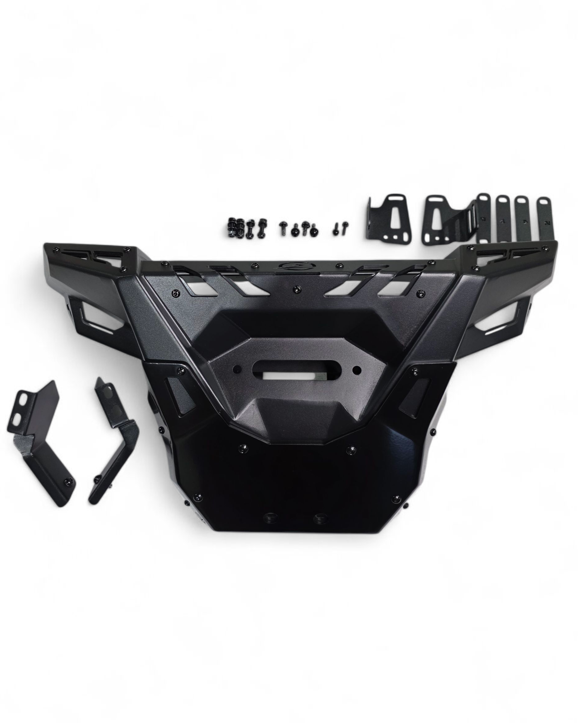Overhead view of Kawasaki KRX 1000 Volt front bumper showing layout