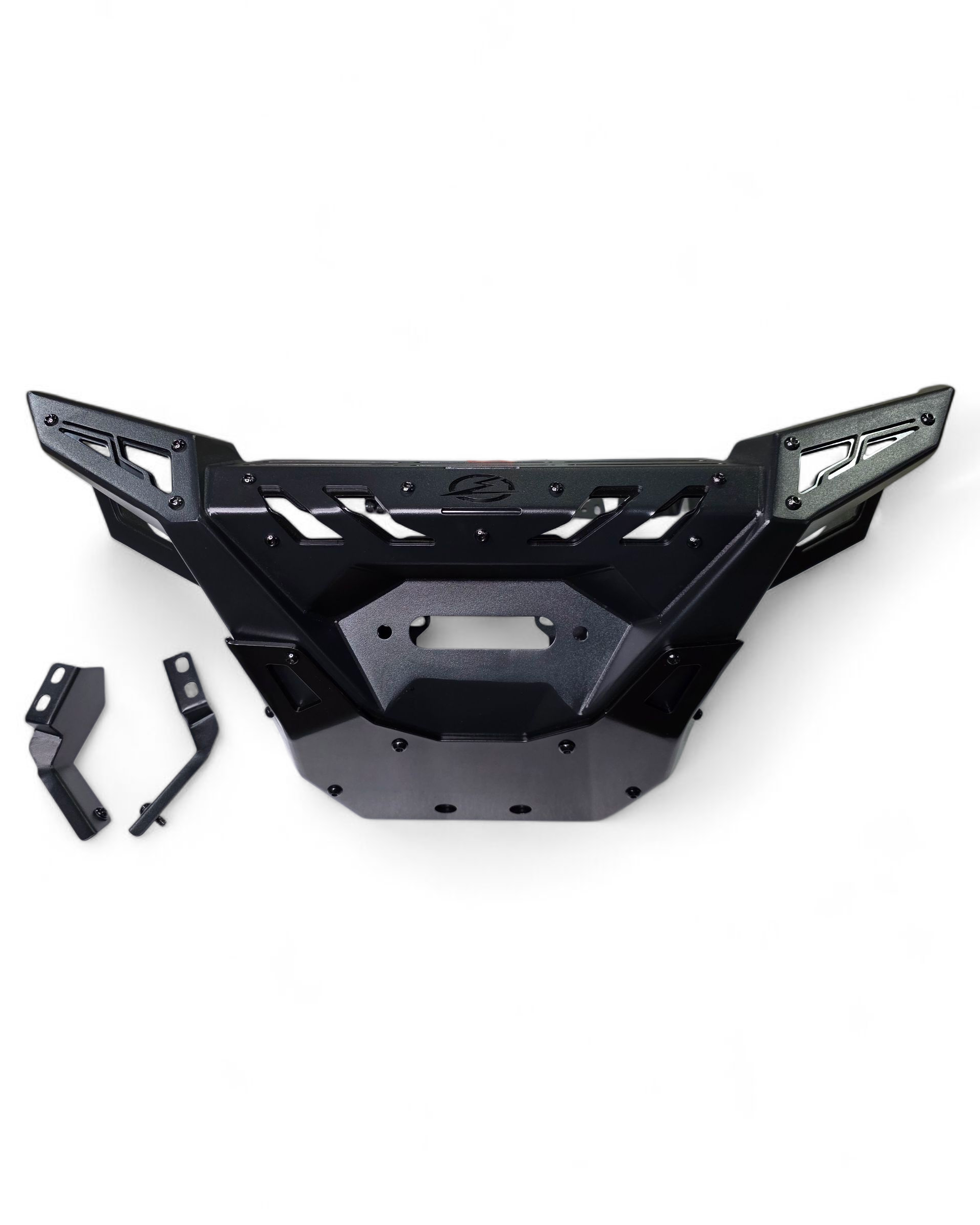 Kawasaki KRX 1000 Volt Front Winch Bumper shown solo displaying full steel construction
