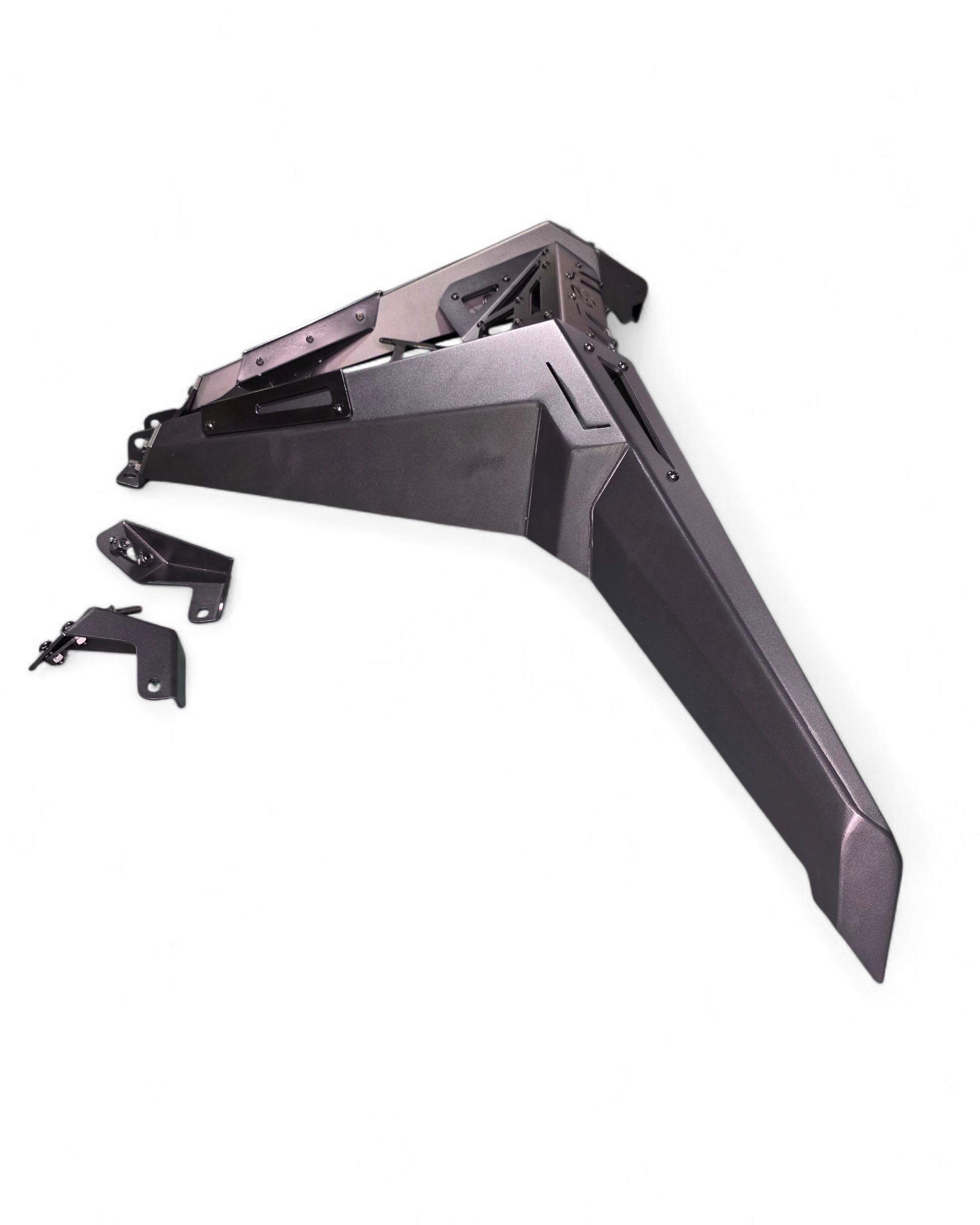 Rear corner protection detail on Kawasaki KRX 1000 Volt bumper
