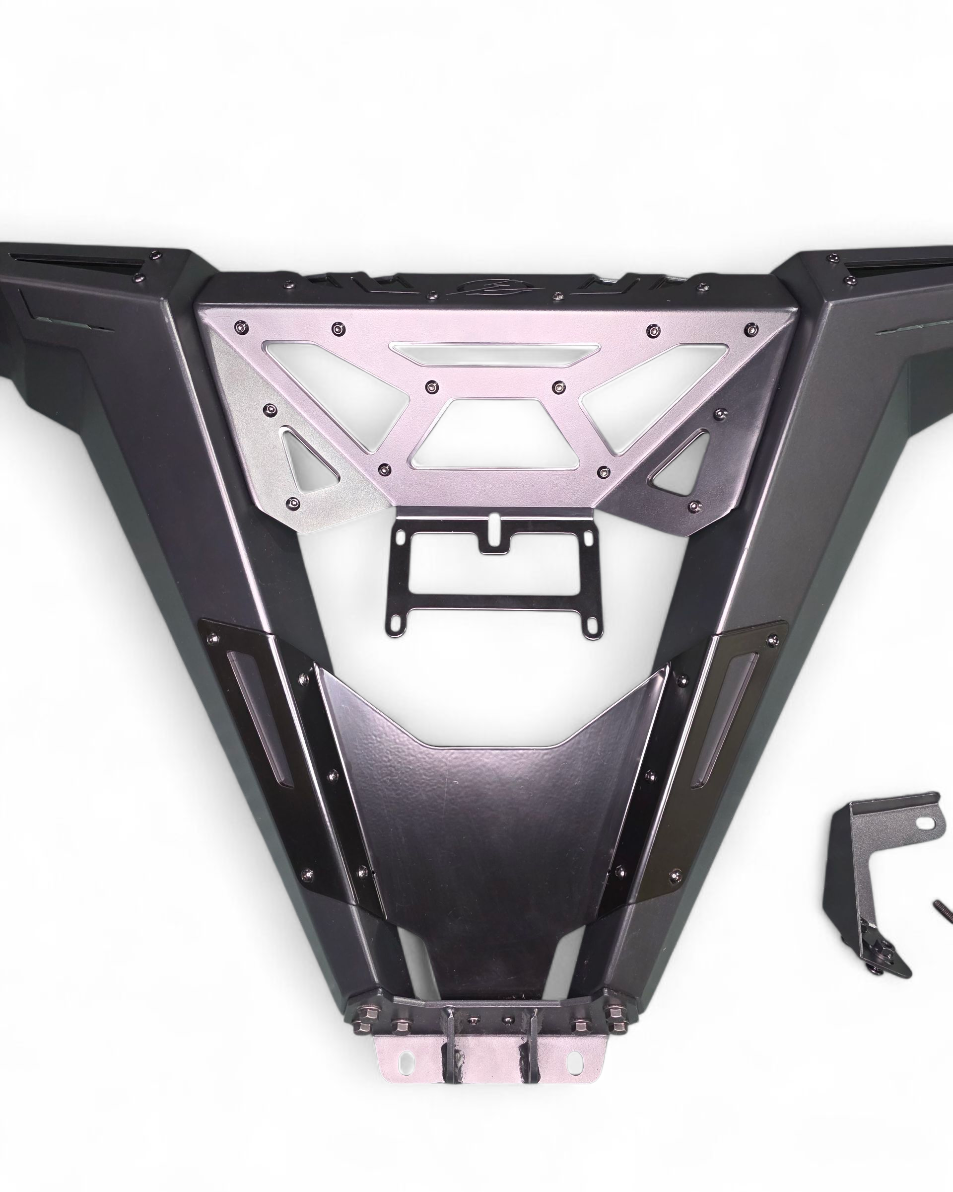 Body-line fit of the Volt rear bumper on Kawasaki KRX 1000