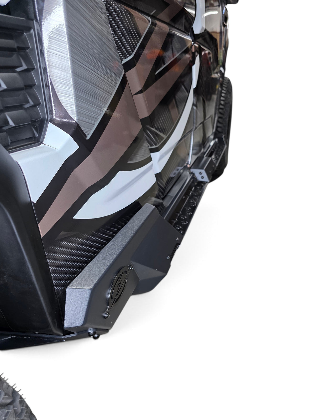 2025+ CFMoto UForce U10 XL Pro Rock Steps (4 Seat), Black