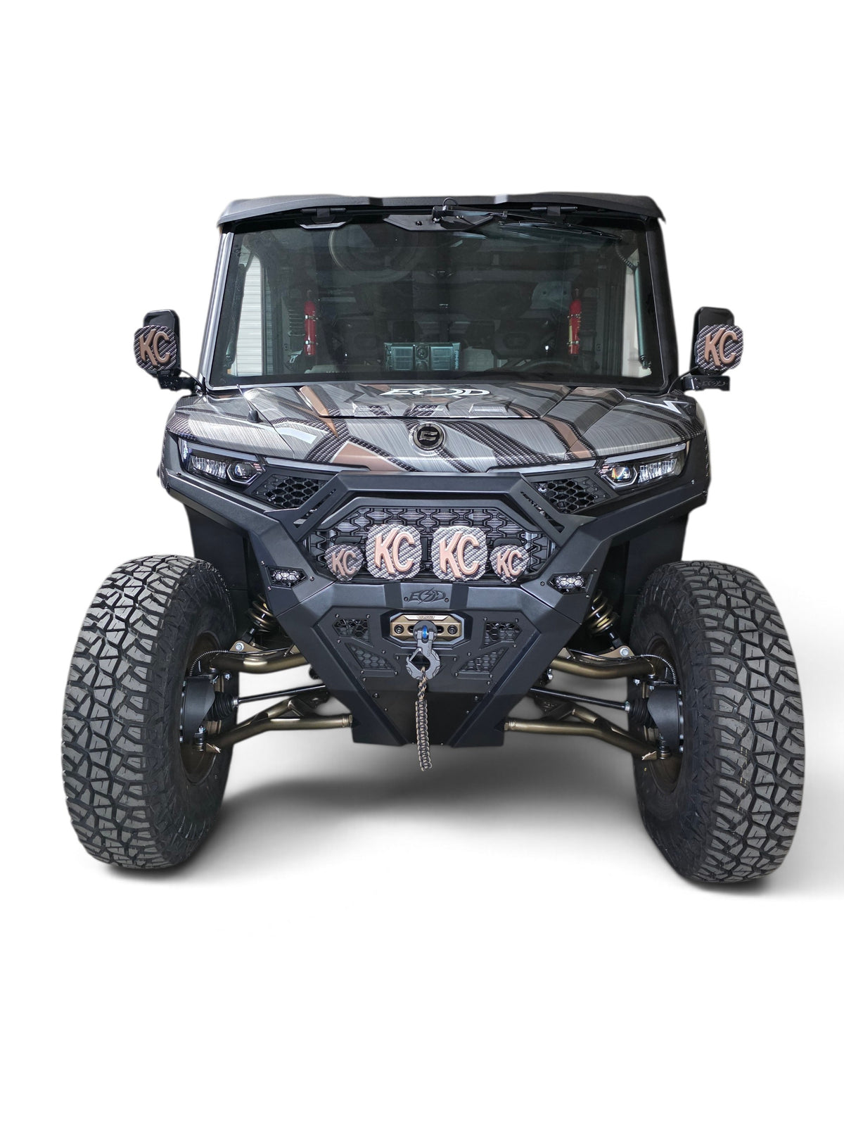 2025+ CFMoto UForce U10 Pro HDX Front Bumper (Standard Hoop)