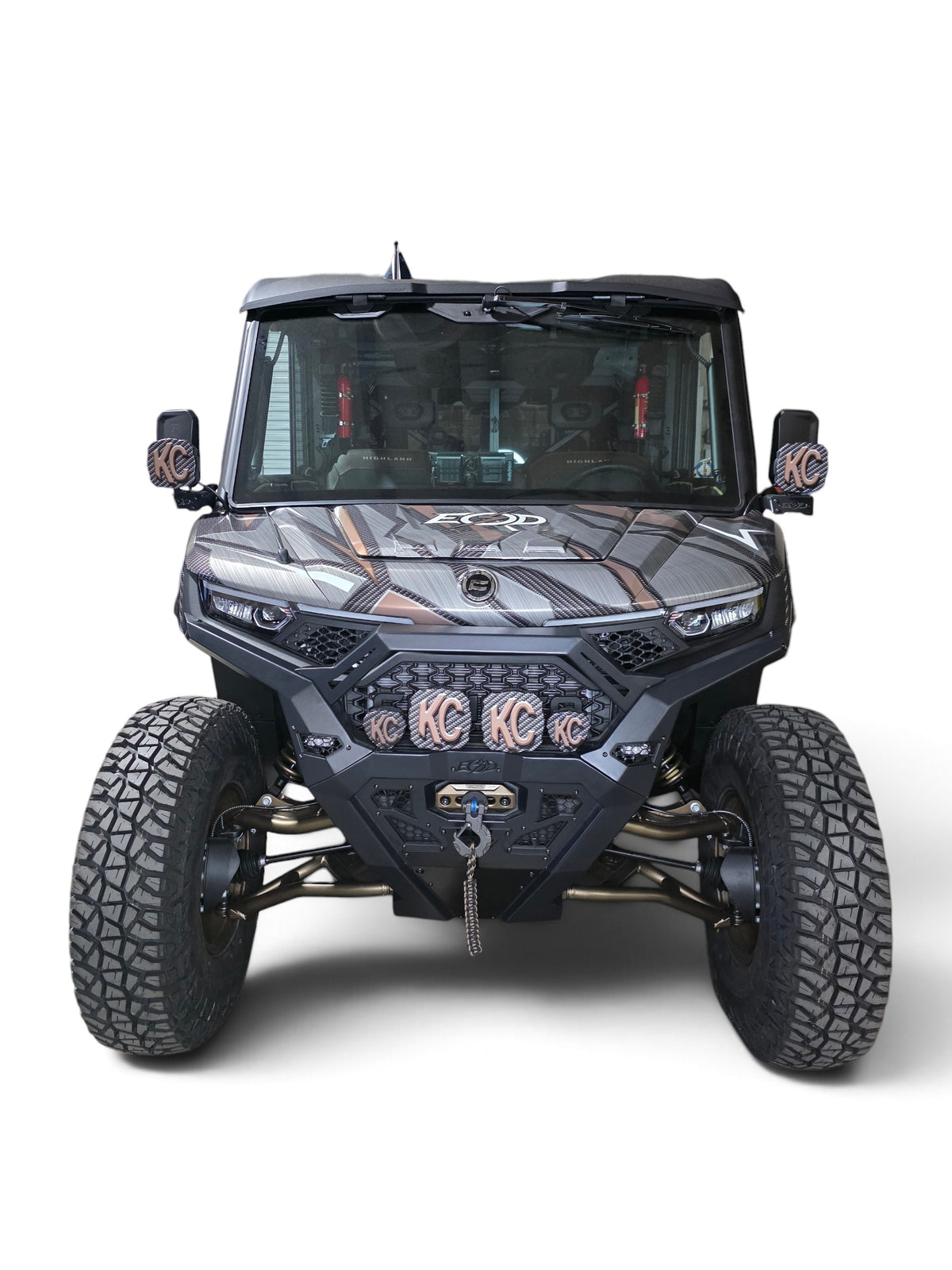 2025+ CFMoto UForce U10 Pro HDX Front Bumper (Standard Hoop)