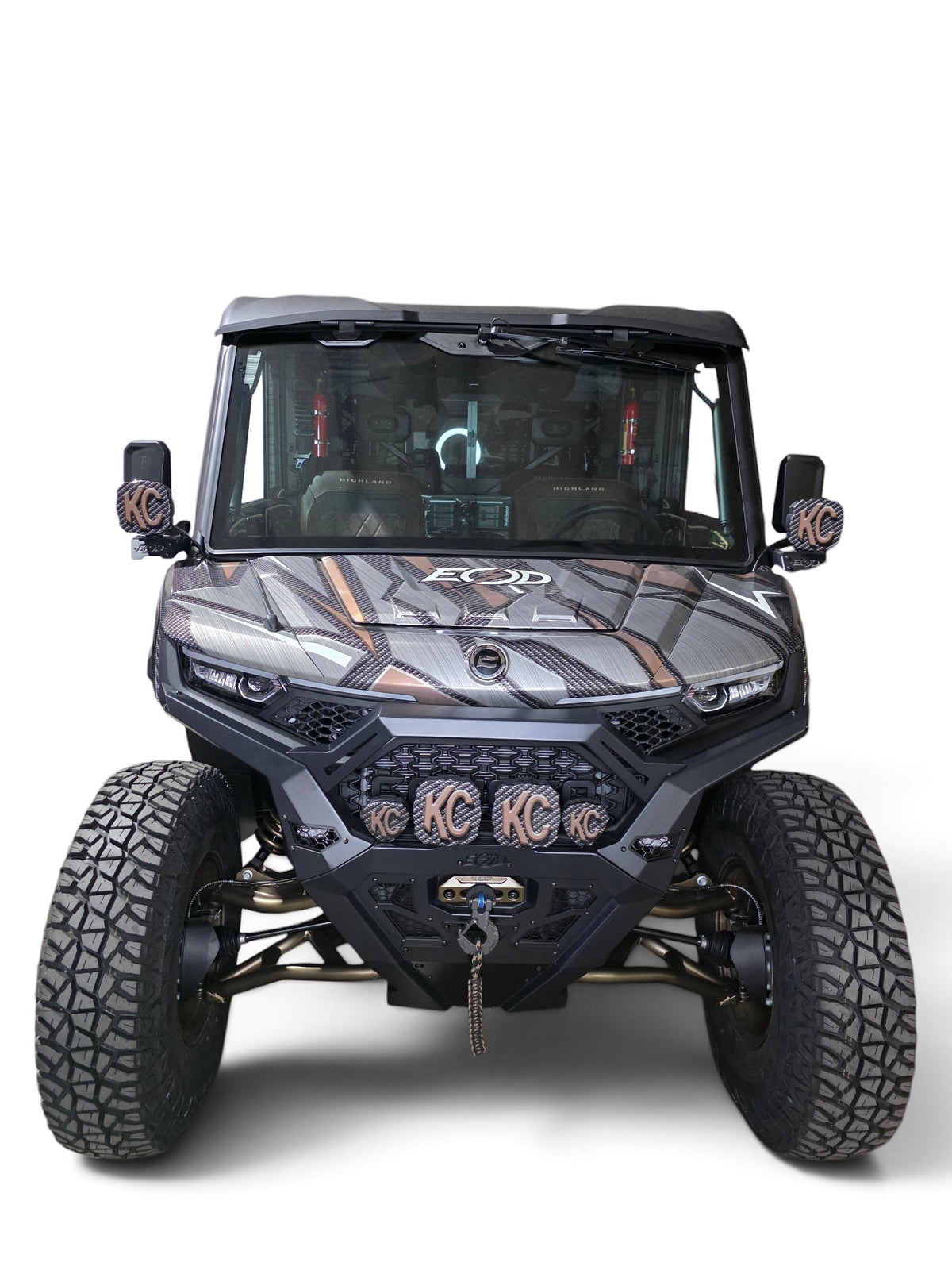 2025+ CFMoto UForce U10 Pro HDX Front Bumper (Standard Hoop)