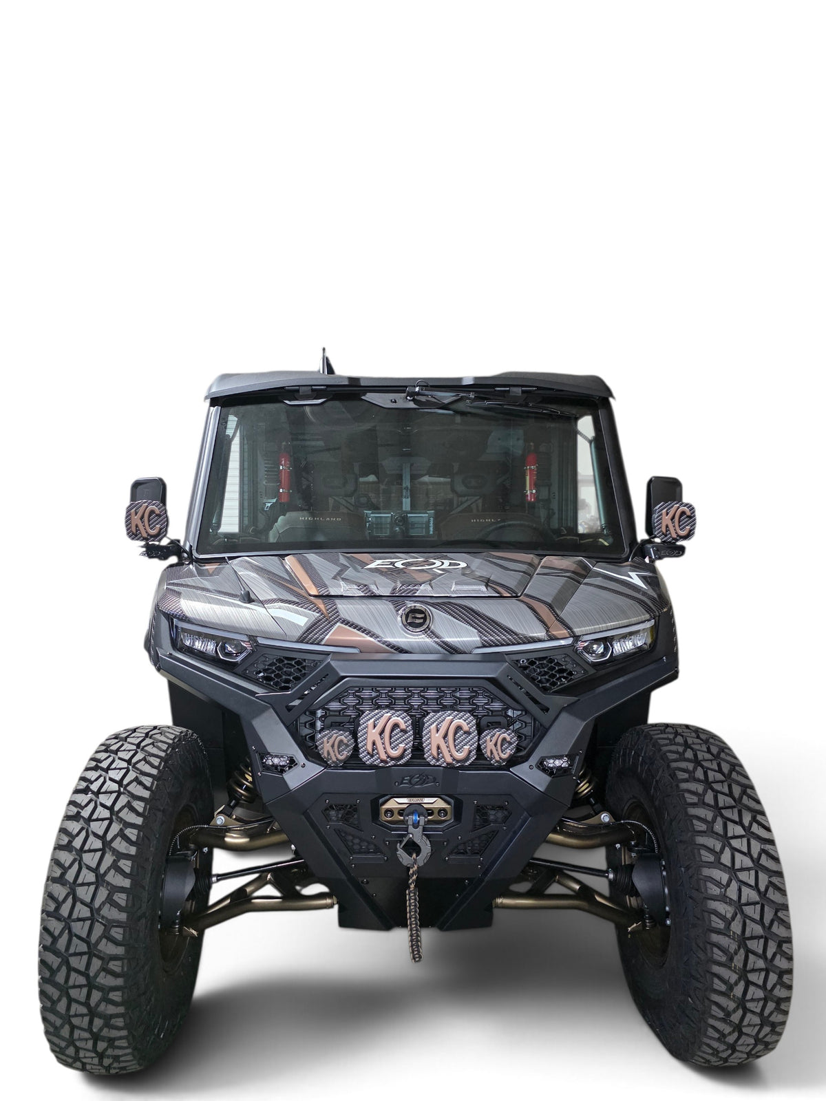 2025+ CFMoto UForce U10 Pro HDX Front Bumper (Standard Hoop)