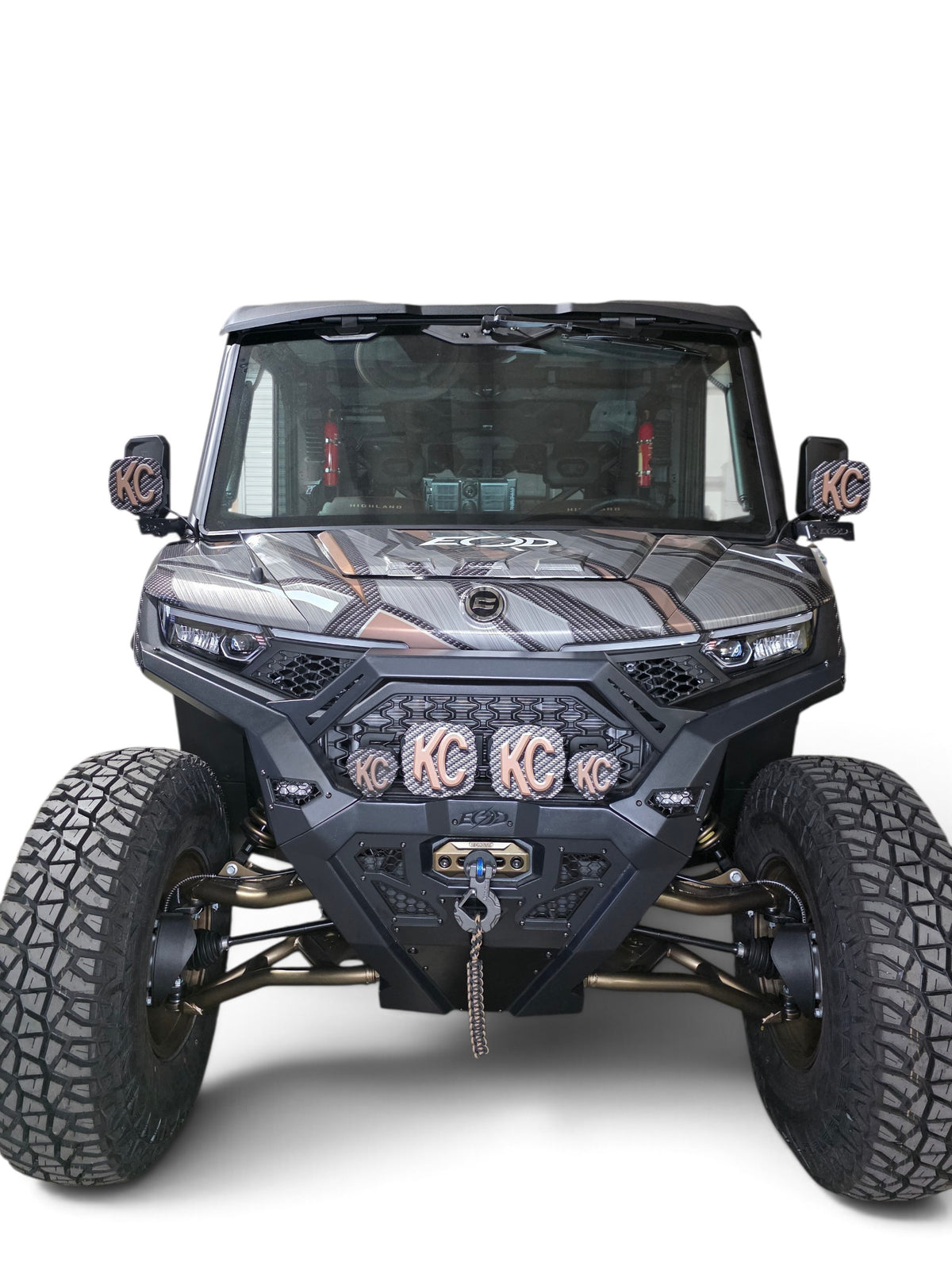2025+ CFMoto UForce U10 Pro HDX Front Bumper (Standard Hoop)