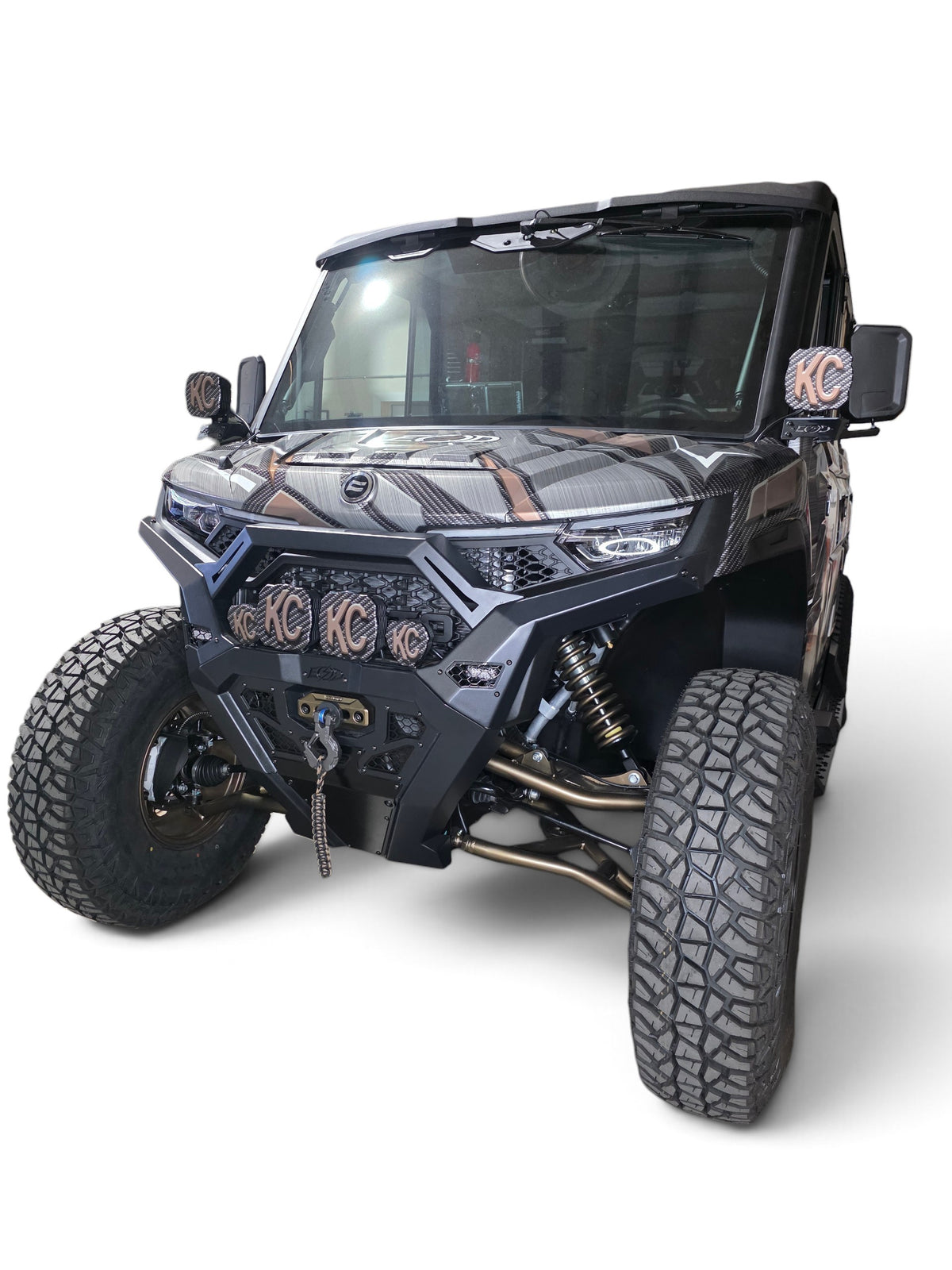 2025+ CFMoto UForce U10 Pro HDX Front Bumper (Standard Hoop)