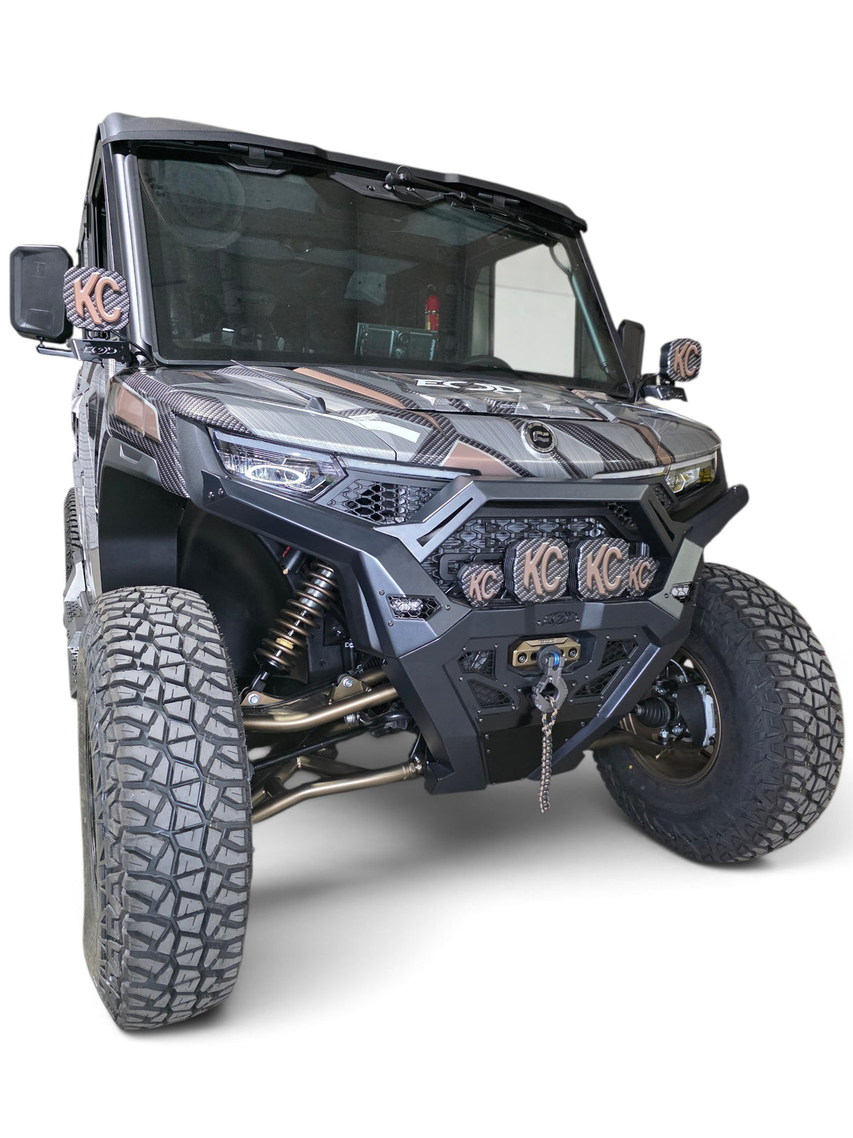 2025+ CFMoto UForce U10 Pro HDX Front Bumper (Standard Hoop)