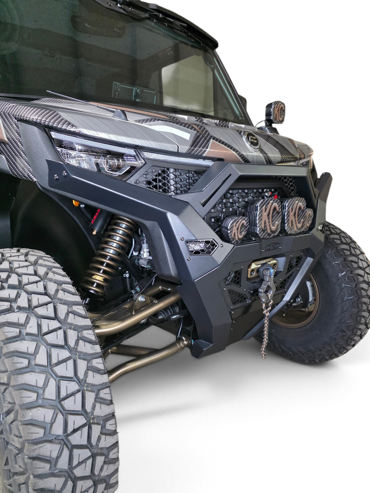 2025+ CFMoto UForce U10 Pro HDX Front Bumper (Standard Hoop)