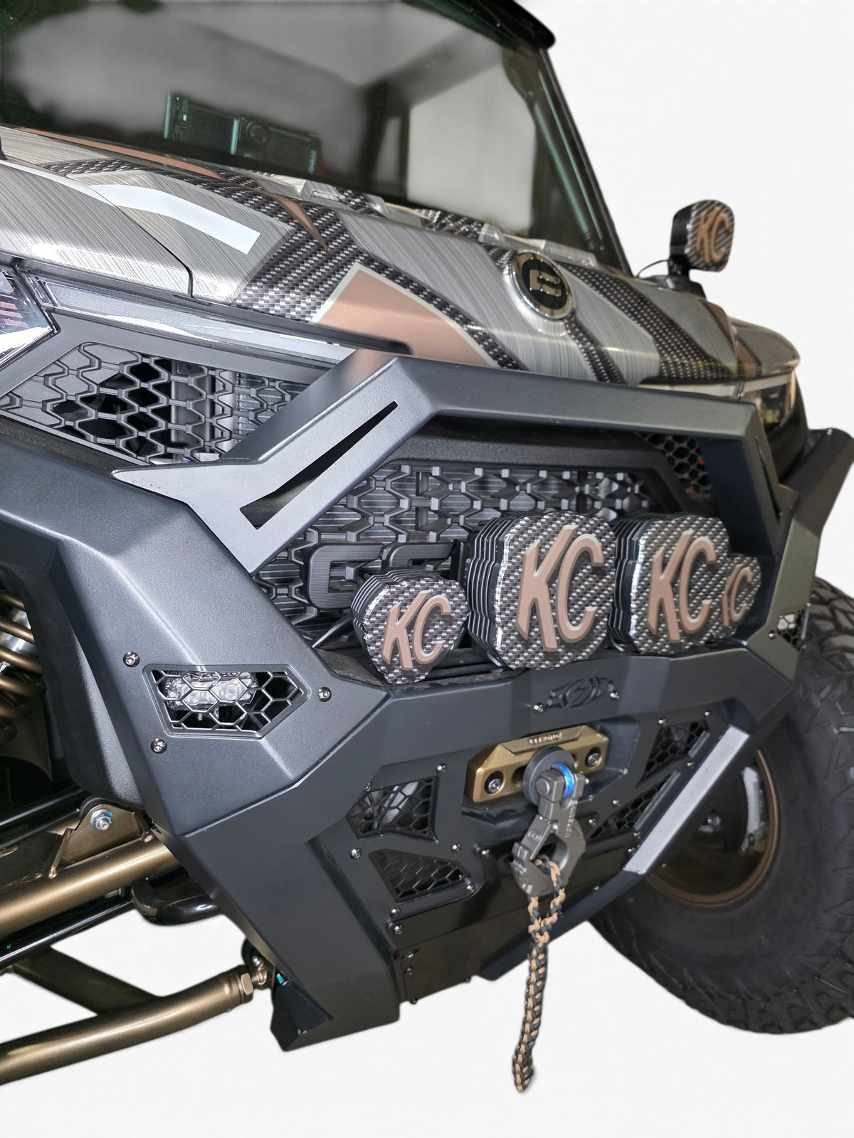 2025+ CFMoto UForce U10 Pro HDX Front Bumper (Standard Hoop)