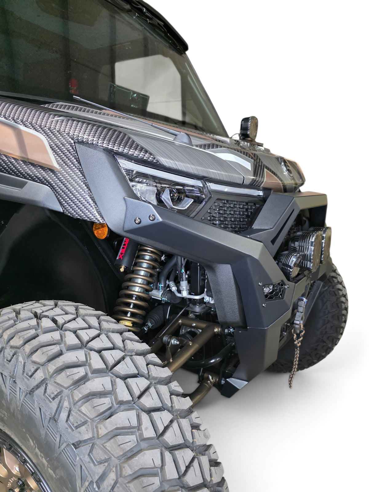 2025+ CFMoto UForce U10 Pro HDX Front Bumper (Standard Hoop)