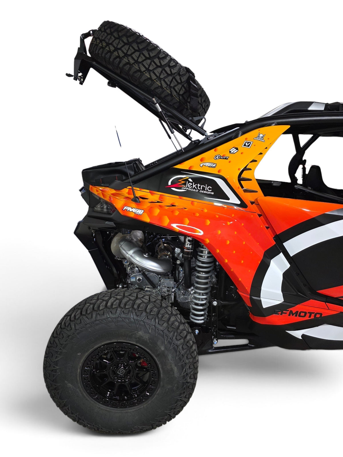 2026+ CFMoto ZForce Z10 Baja Tire Rack