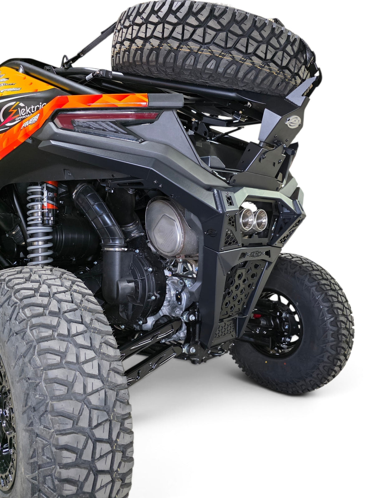 2026+ CFMoto ZForce Z10 Spark Rear Bumper, Black