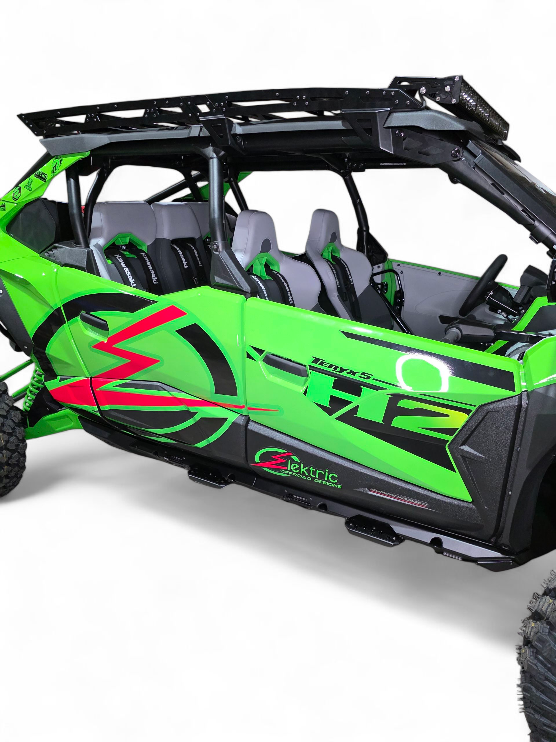 2026+ Kawasaki Teryx H2 Volt Rock Steps