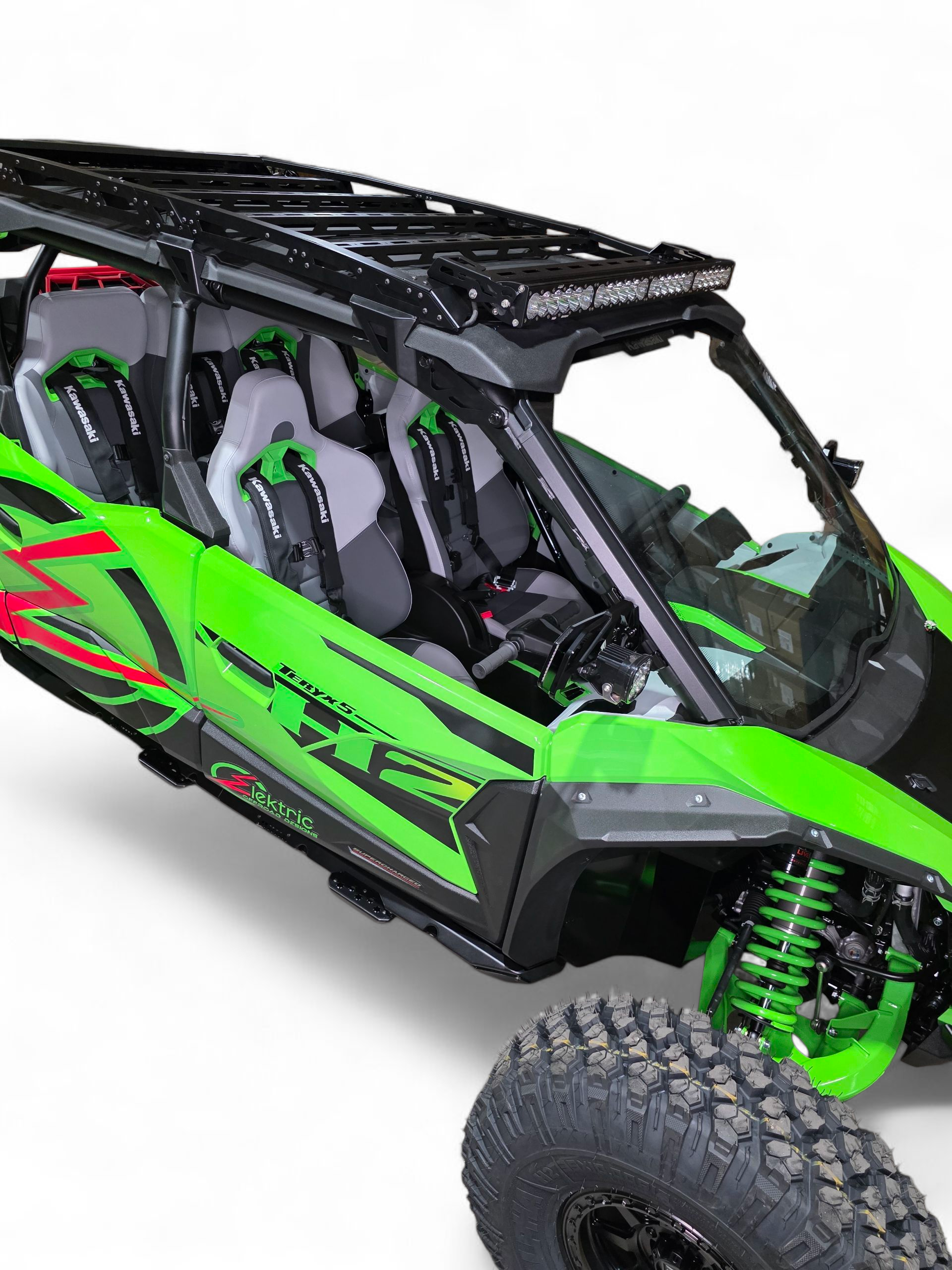 2026+ Kawasaki Teryx H2 Volt Rock Steps