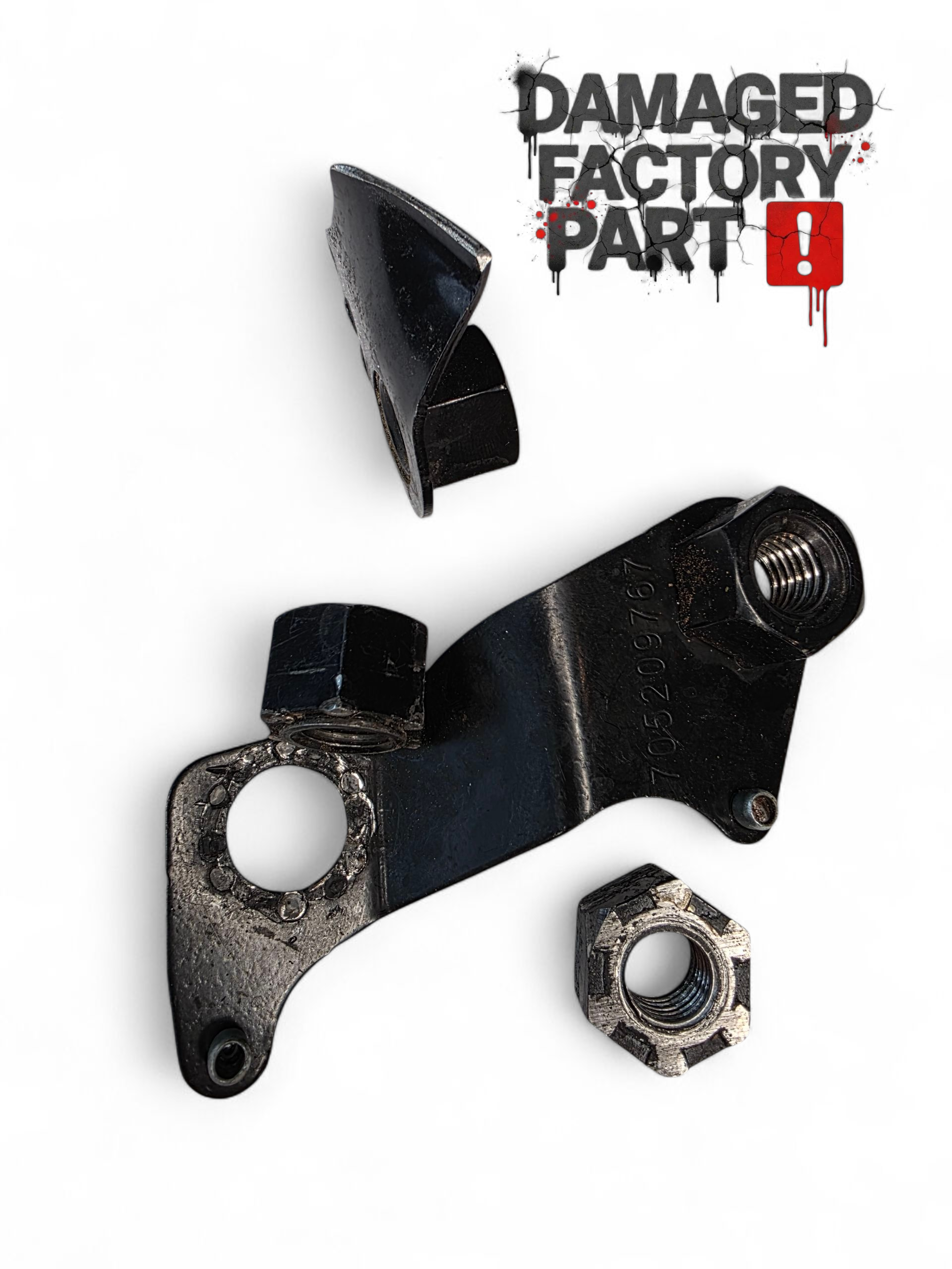 2024+ Can Am Maverick R Rear Link Nut Plate Kit