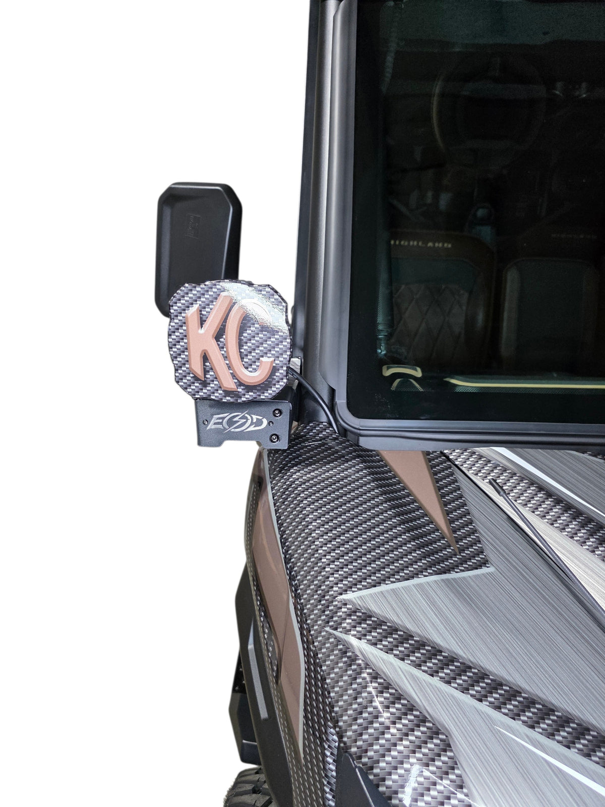 2025+ CFMoto UForce U10 Pro Spark A-pillar (Ditch) Light Mount