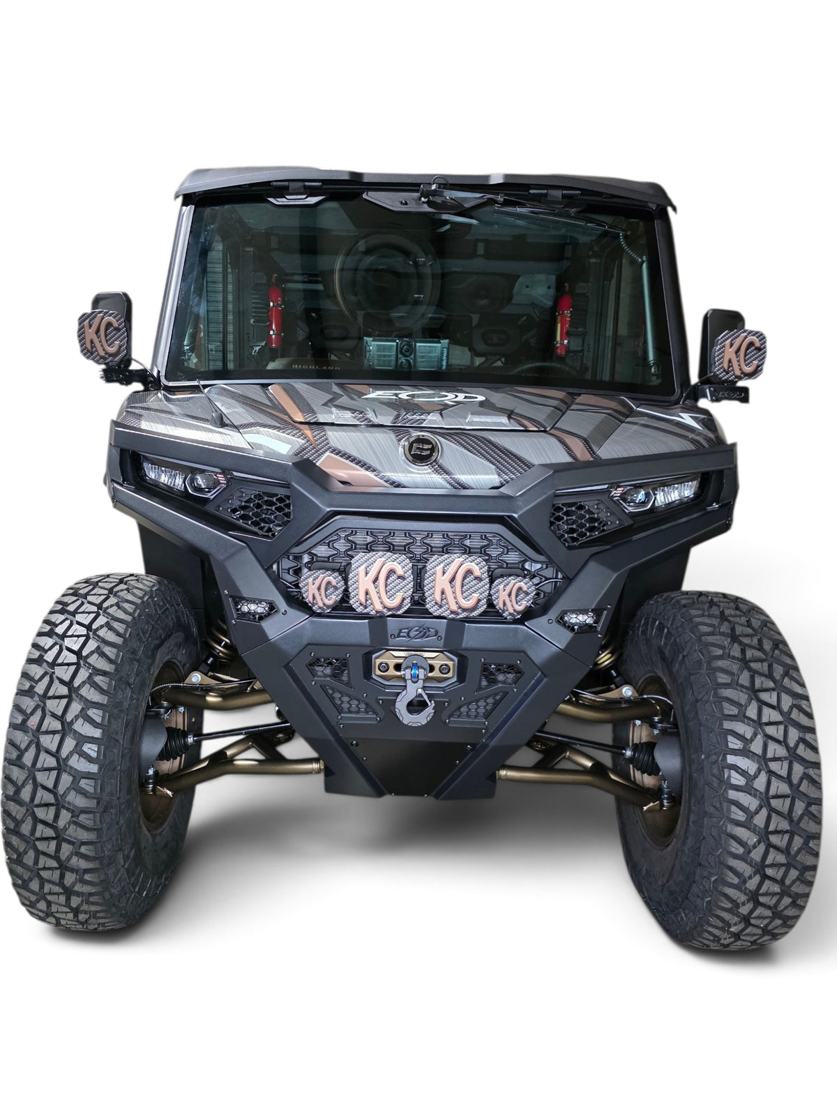 2026+ CFMoto UForce U10 Pro HDX Front (Bumper with Bull Bar Combo)