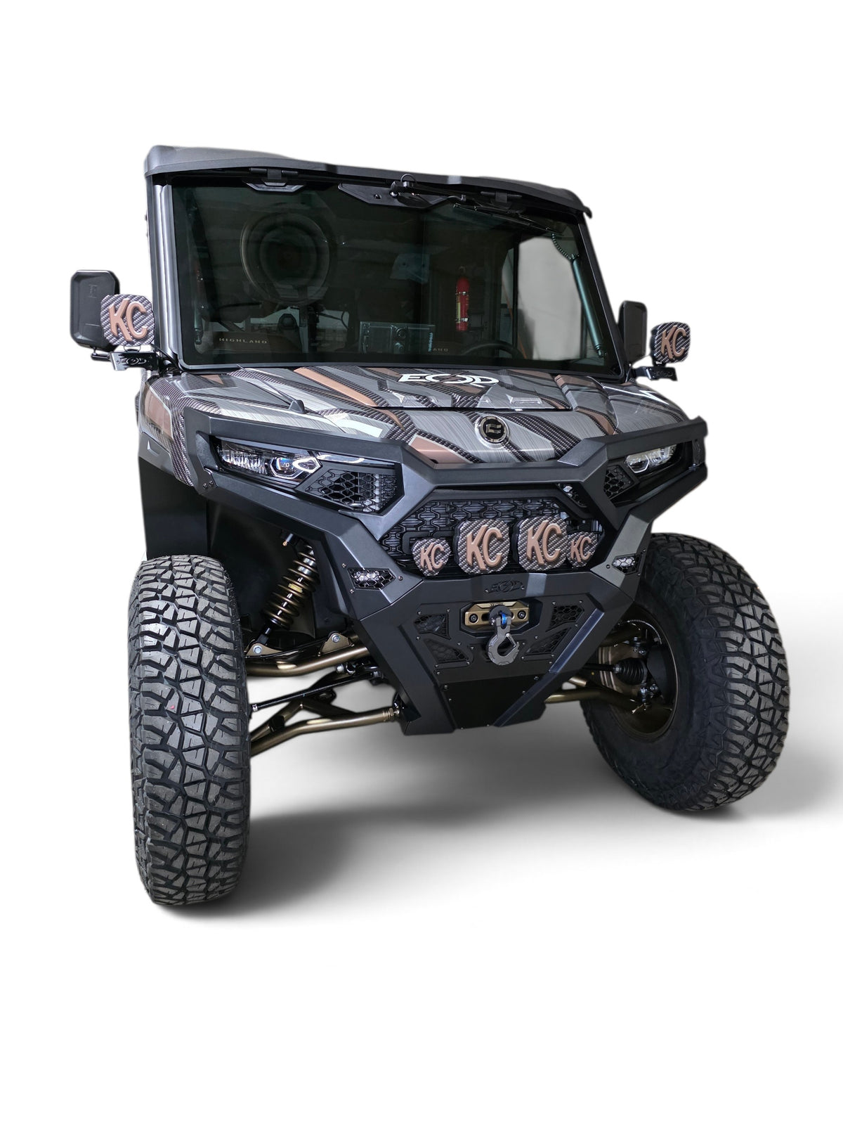 2026+ CFMoto UForce U10 Pro HDX Front (Bumper with Bull Bar Combo)