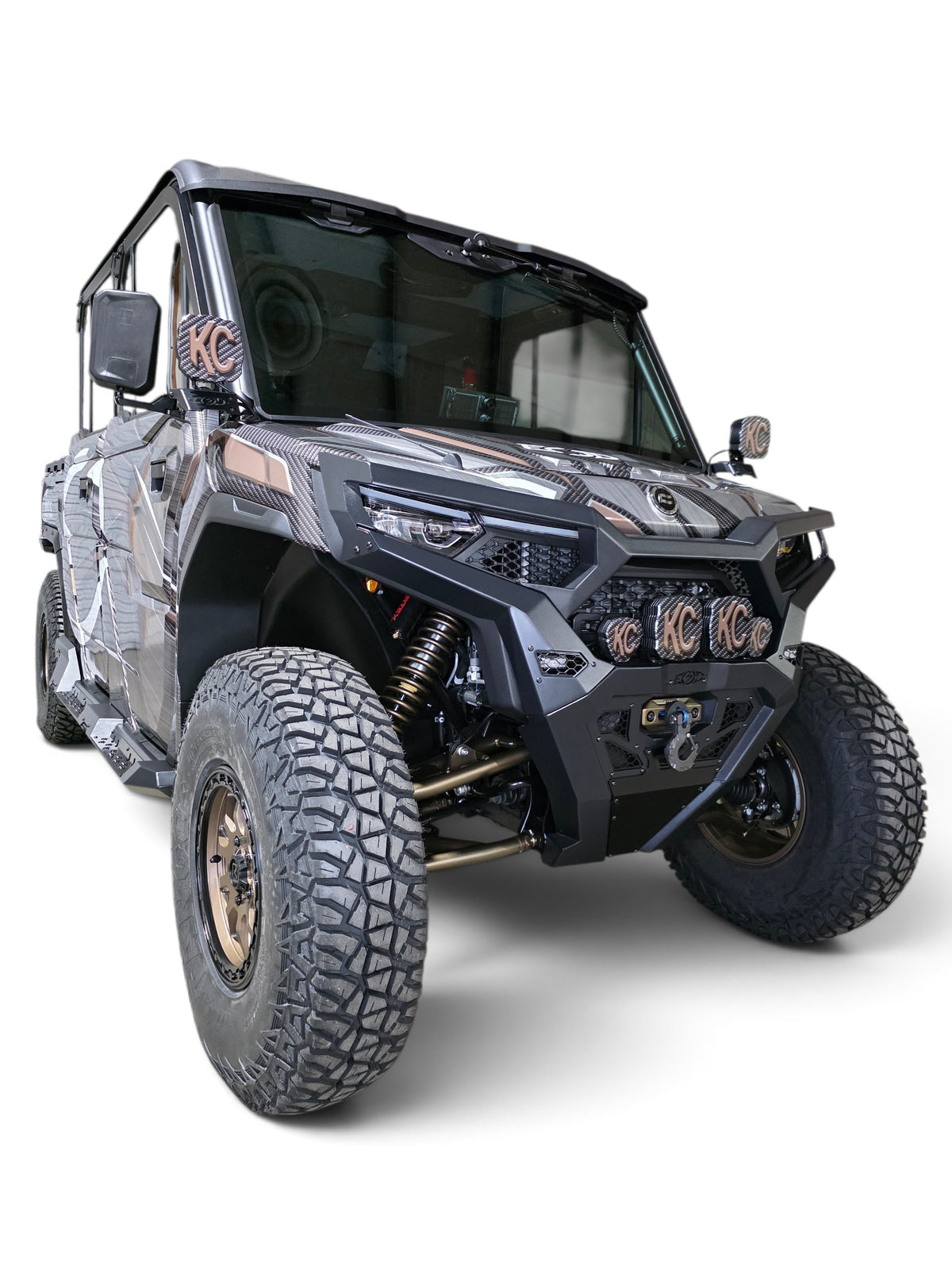 2026+ CFMoto UForce U10 Pro HDX Front (Bumper with Bull Bar Combo)
