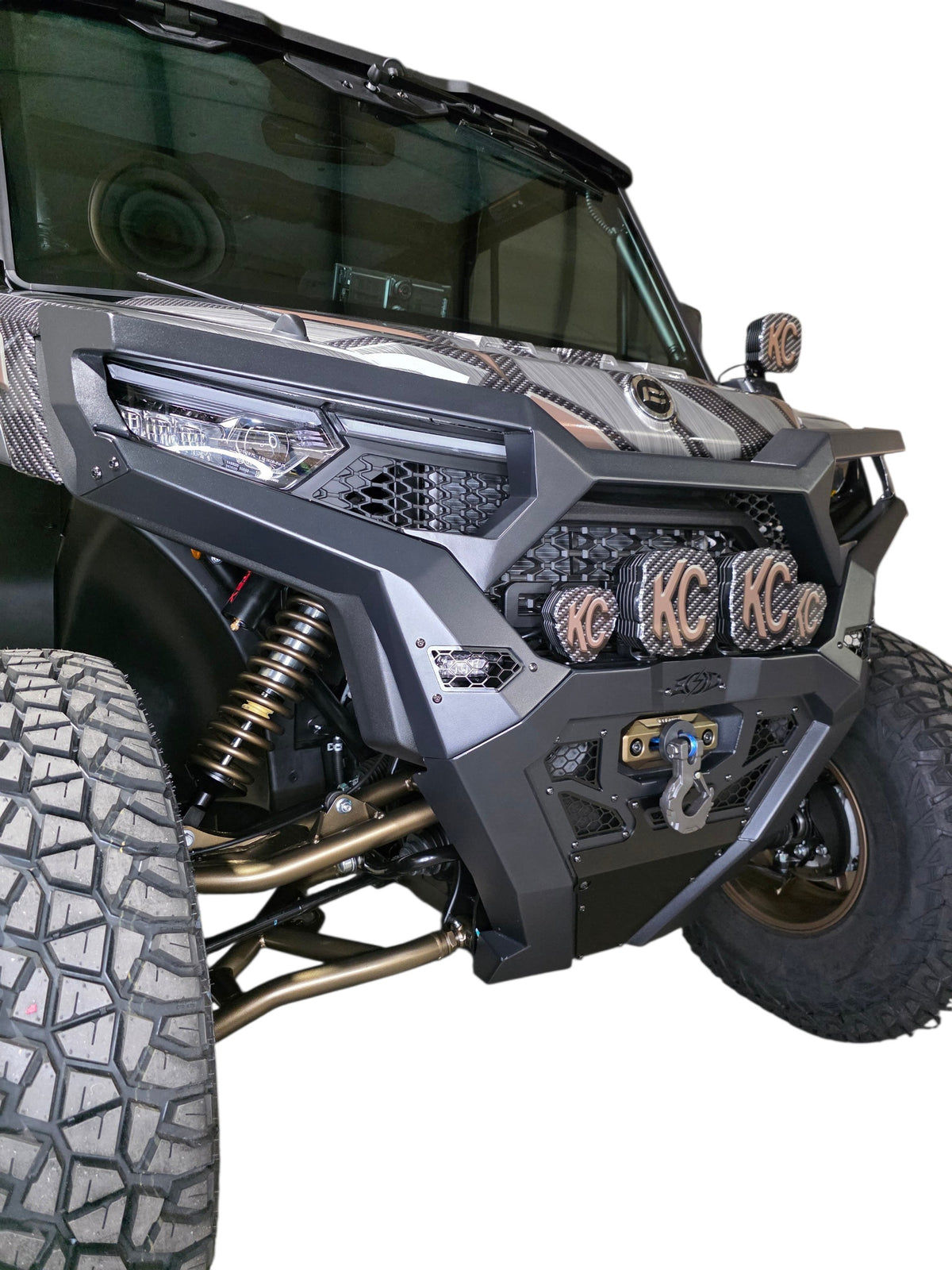 2026+ CFMoto UForce U10 Pro HDX Front (Bumper with Bull Bar Combo)