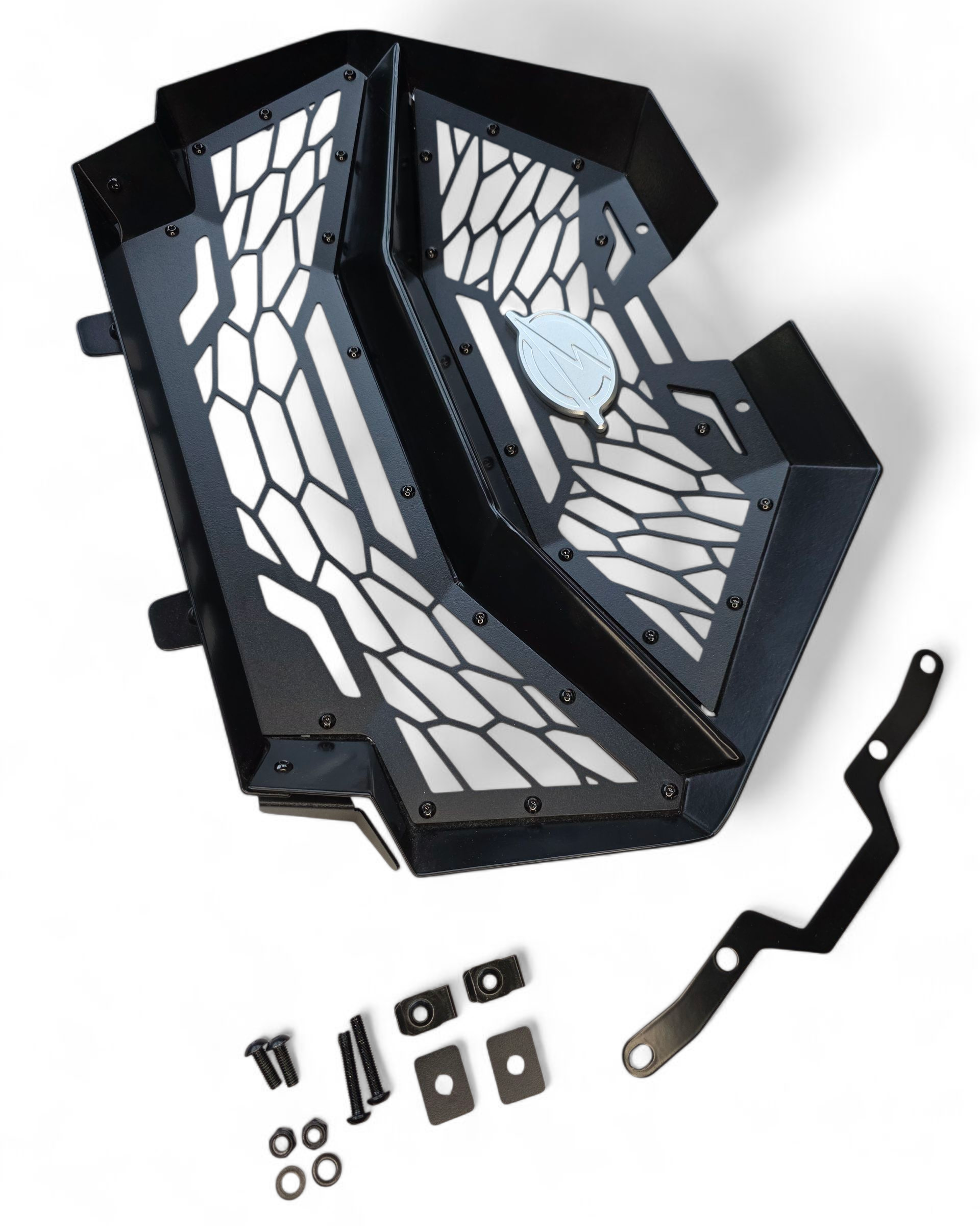 Front view of Polaris RZR Pro R Pro S Pro XP Volt grille showing contour design and airflow openings