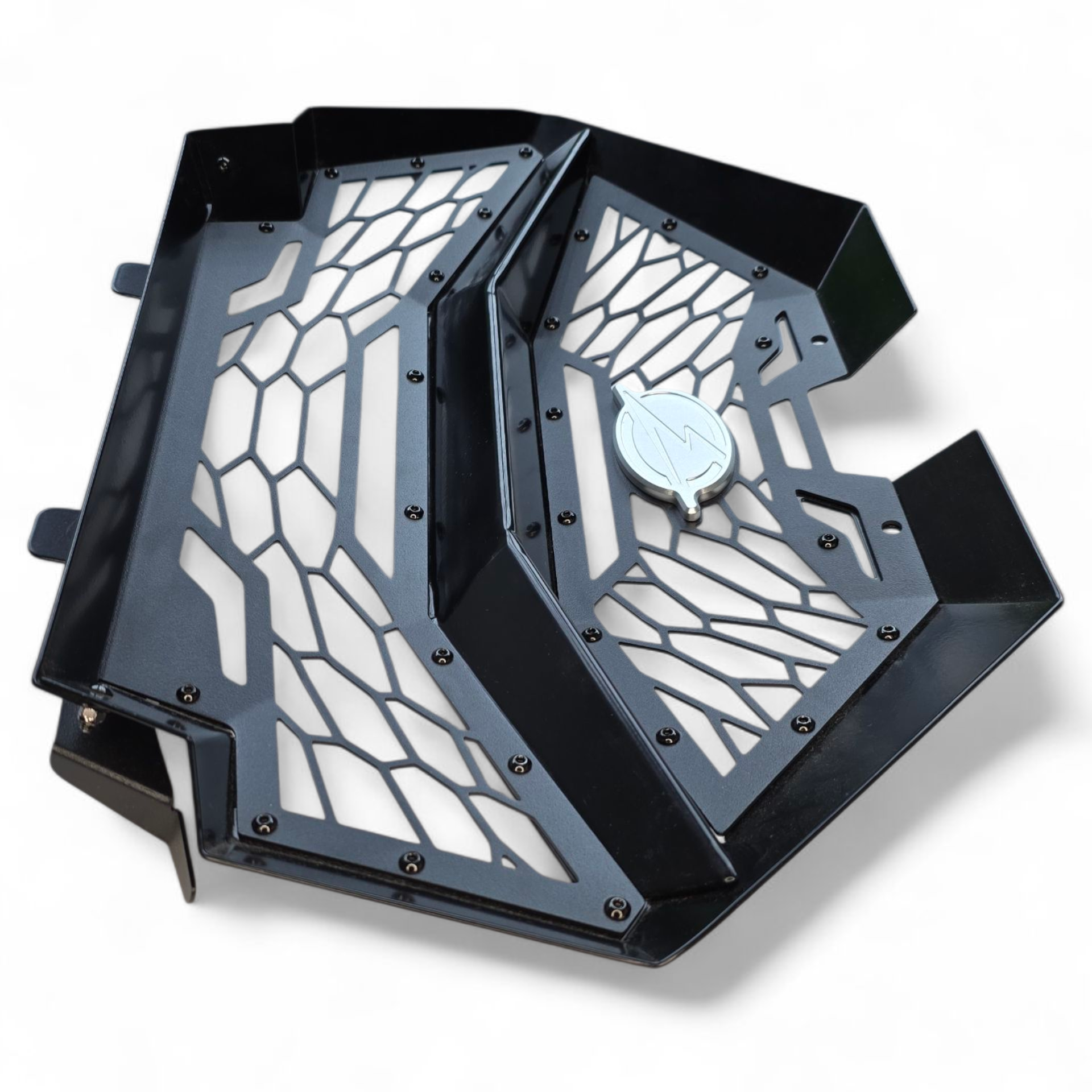 Polaris RZR Volt front grille shown before installation displaying full construction