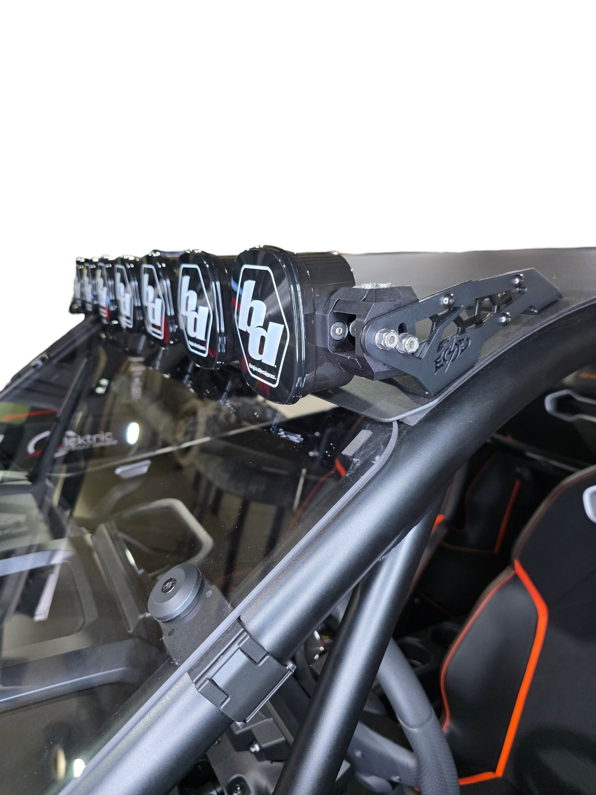 2026+ CFMoto ZForce Z10 Spark Roof Light Bar Mount for Baja Designs Linkable 7 Light