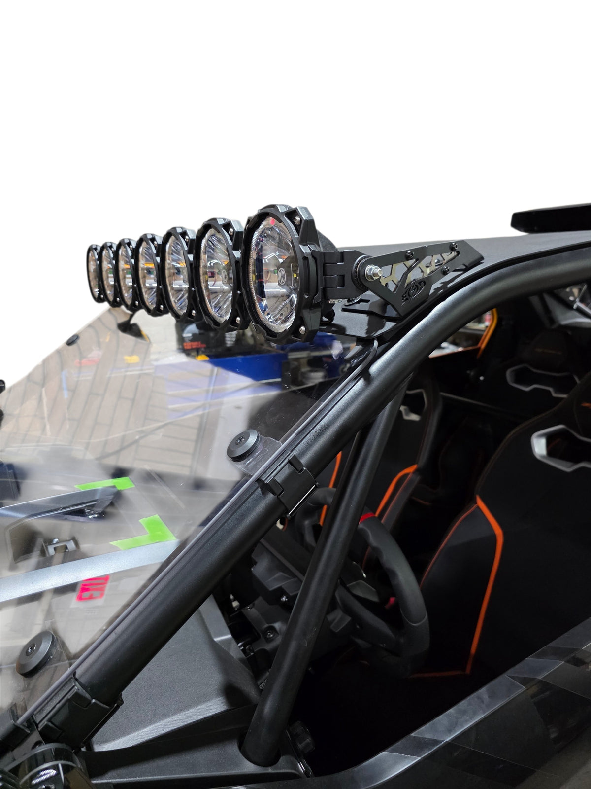 2026+ CFMoto ZForce Z10 Spark Roof Light Bar Mount for KC Gravity Titan 7 Light LED Bar