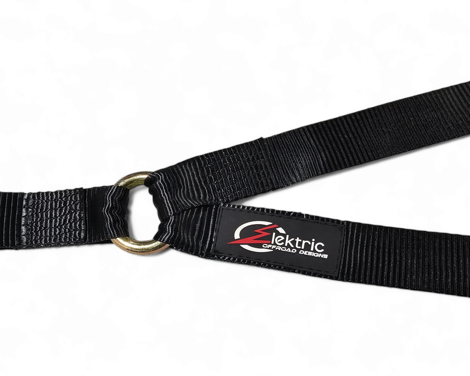 XL heavy-duty ratchet detail on Elektric Offroad Designs Tire Y Strap