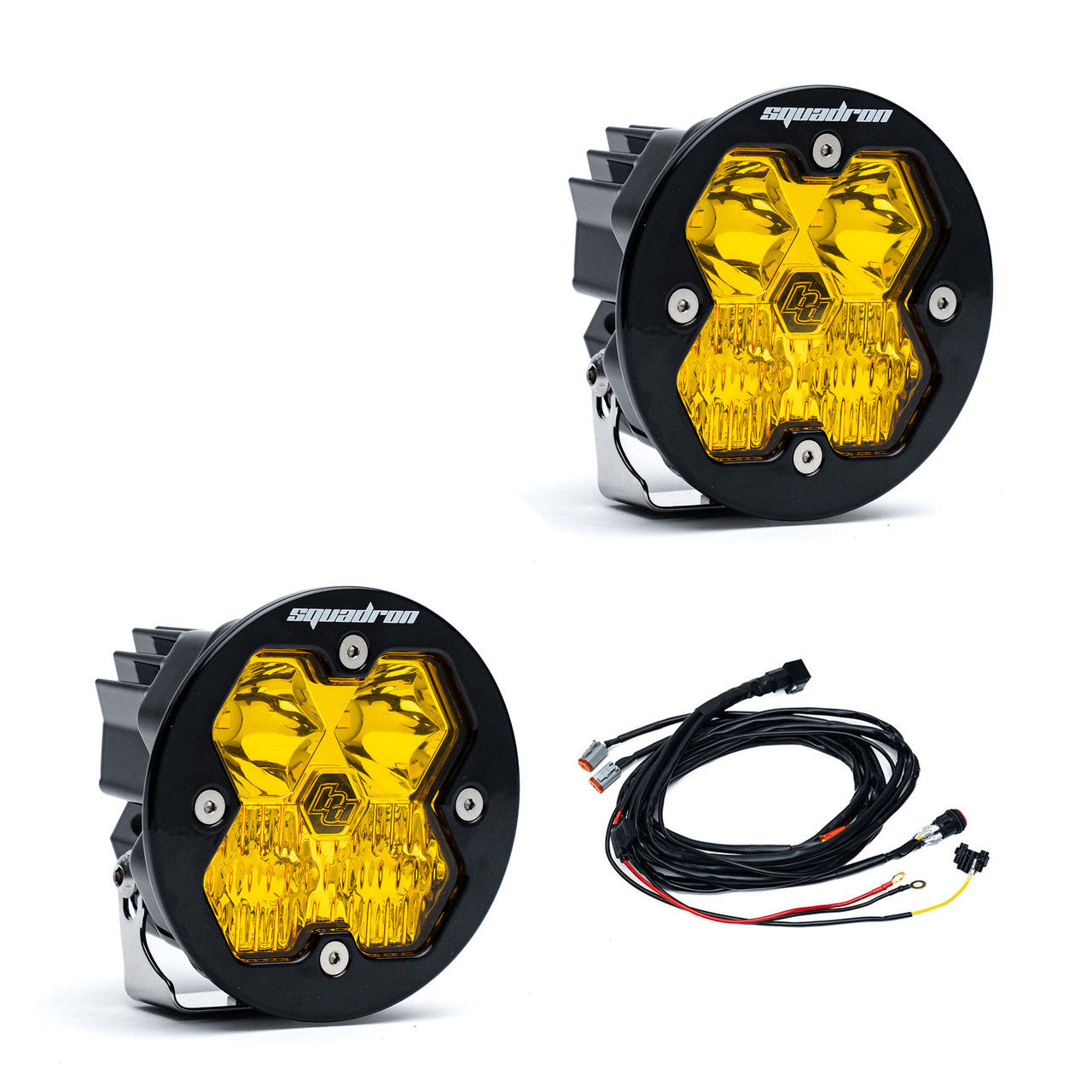 Squadron-R 2.0 Sport LED light pod rear connector detail
