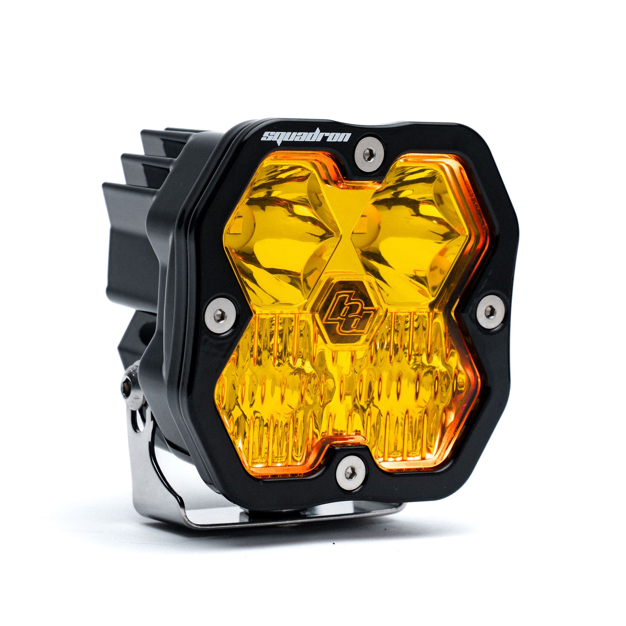 Squadron 2.0 Sport Black LED Auxiliary Light Pod Driving/Combo Amber