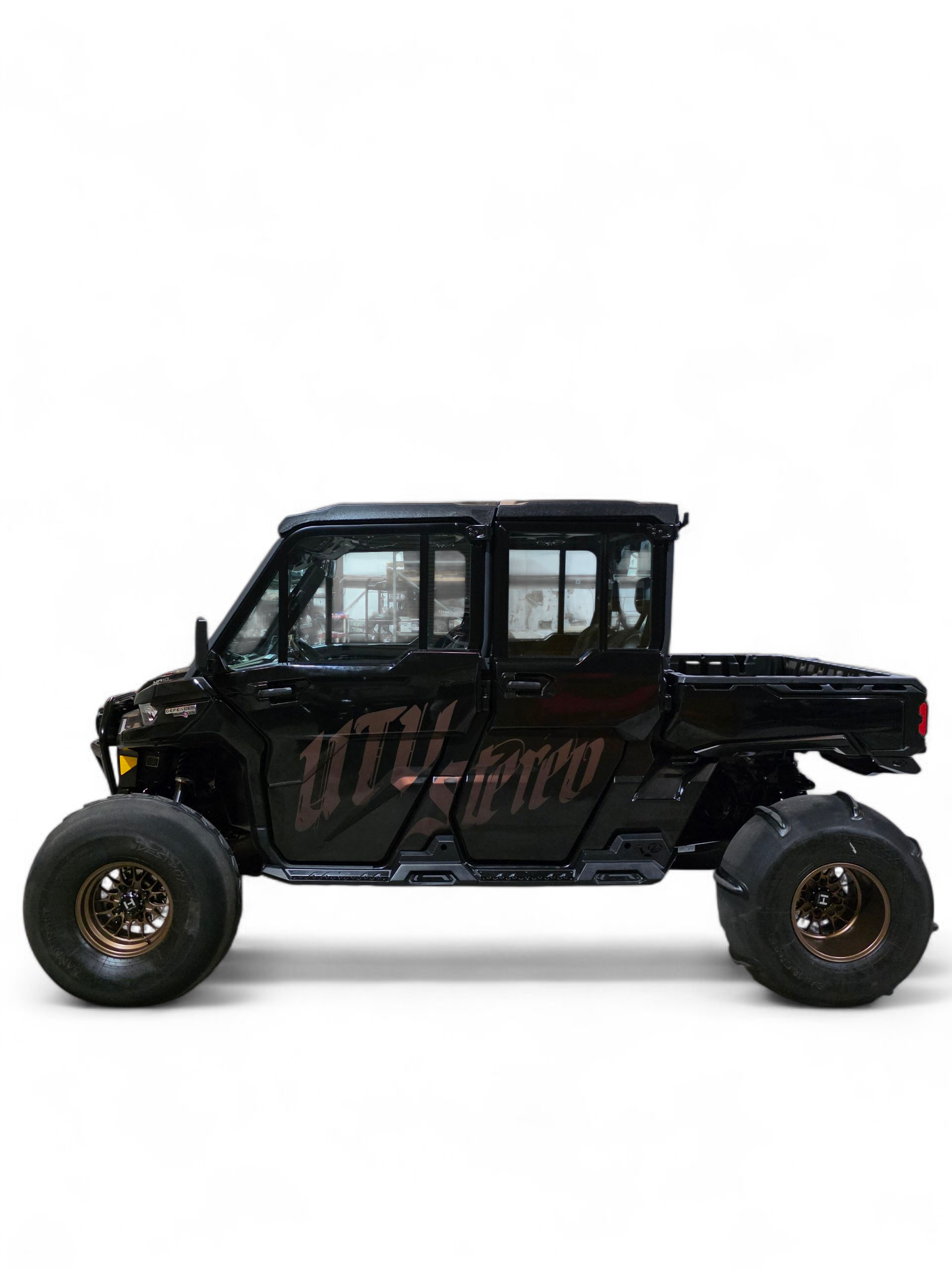2016+ Can Am Defender Rock Steps (4 Seat)