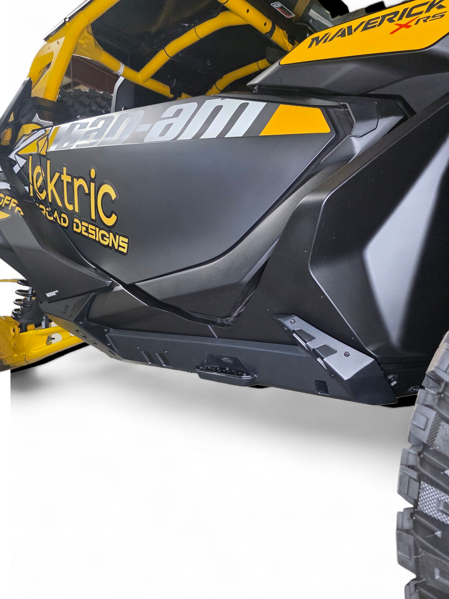Volt Rock Sliders | 2024+ Can-Am Maverick R 2 Seat | Bolt-On