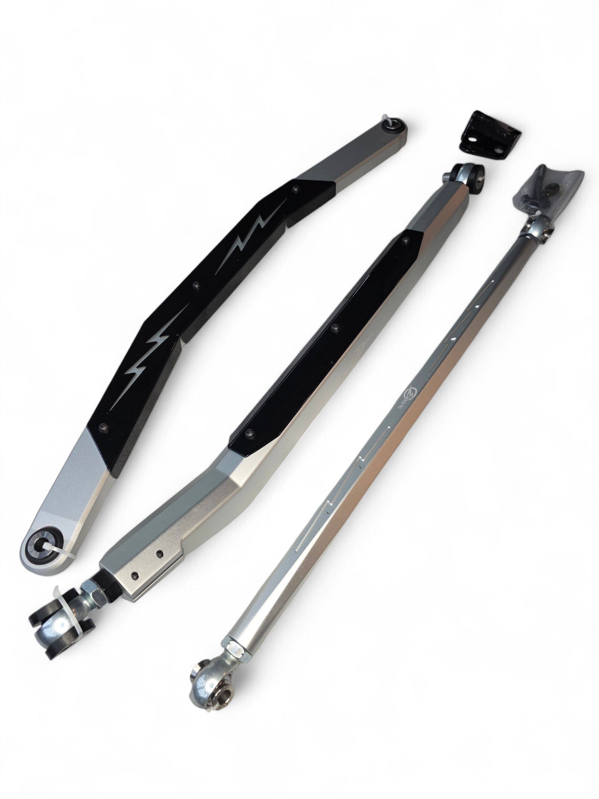 2024+ Can Am Maverick R High Clearance Adjustable Radius Rods (Anodized Clear)