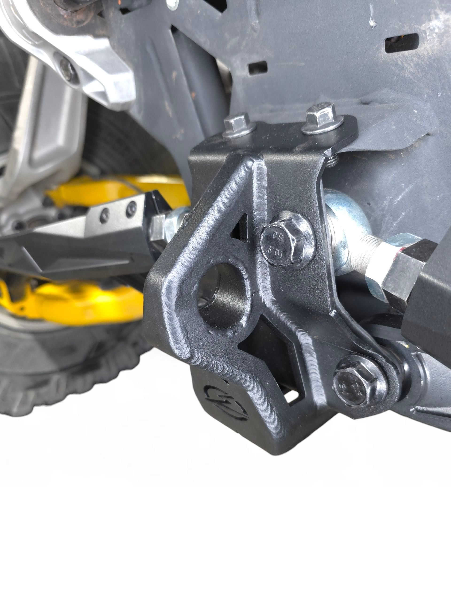 2024-26 Can Am Maverick R Sheet Metal Radius Rod Plate (4 Seat) Works with both RC models