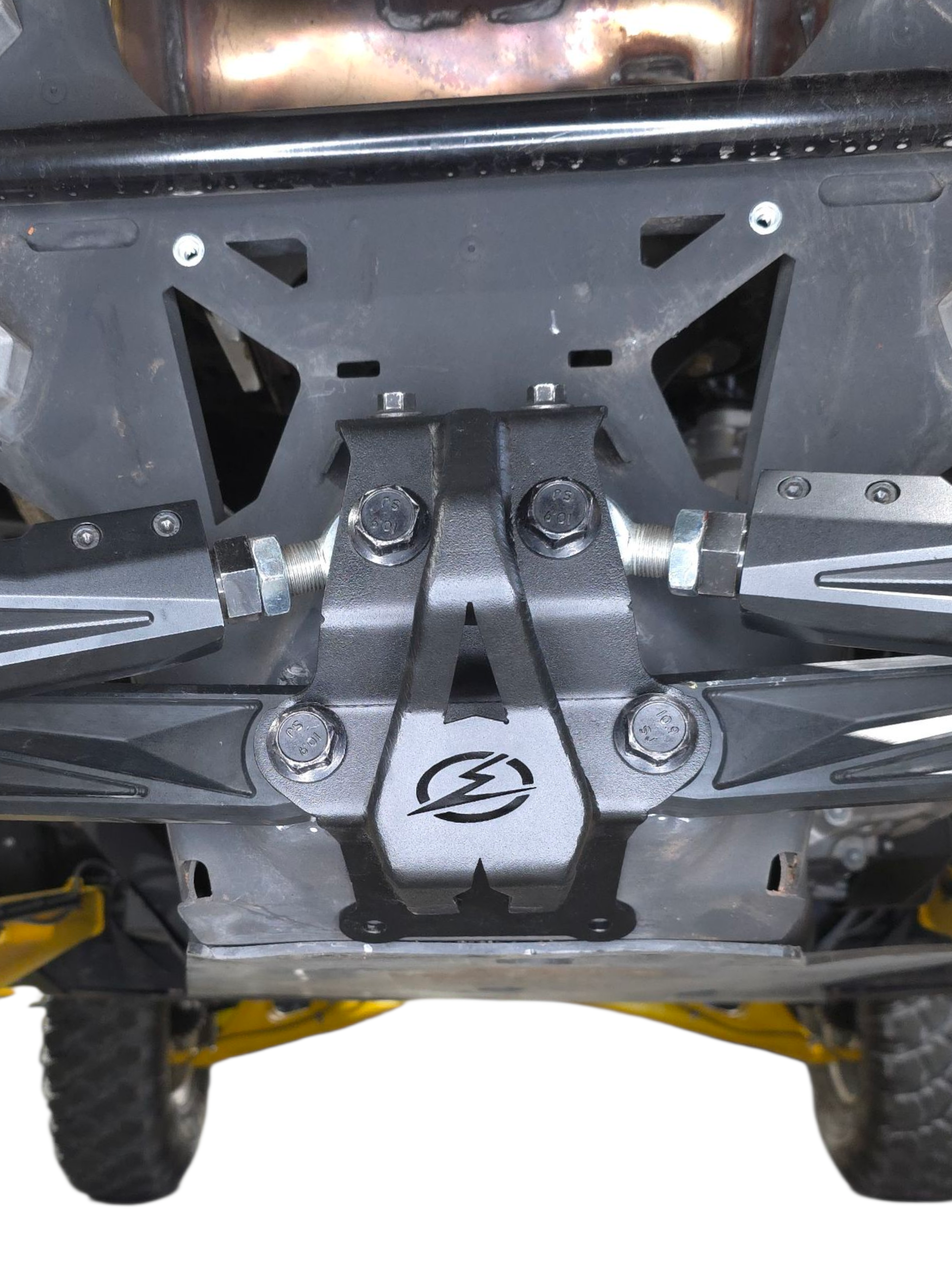 2024-26 Can Am Maverick R Sheet Metal Radius Rod Plate (4 Seat) Works with both RC models