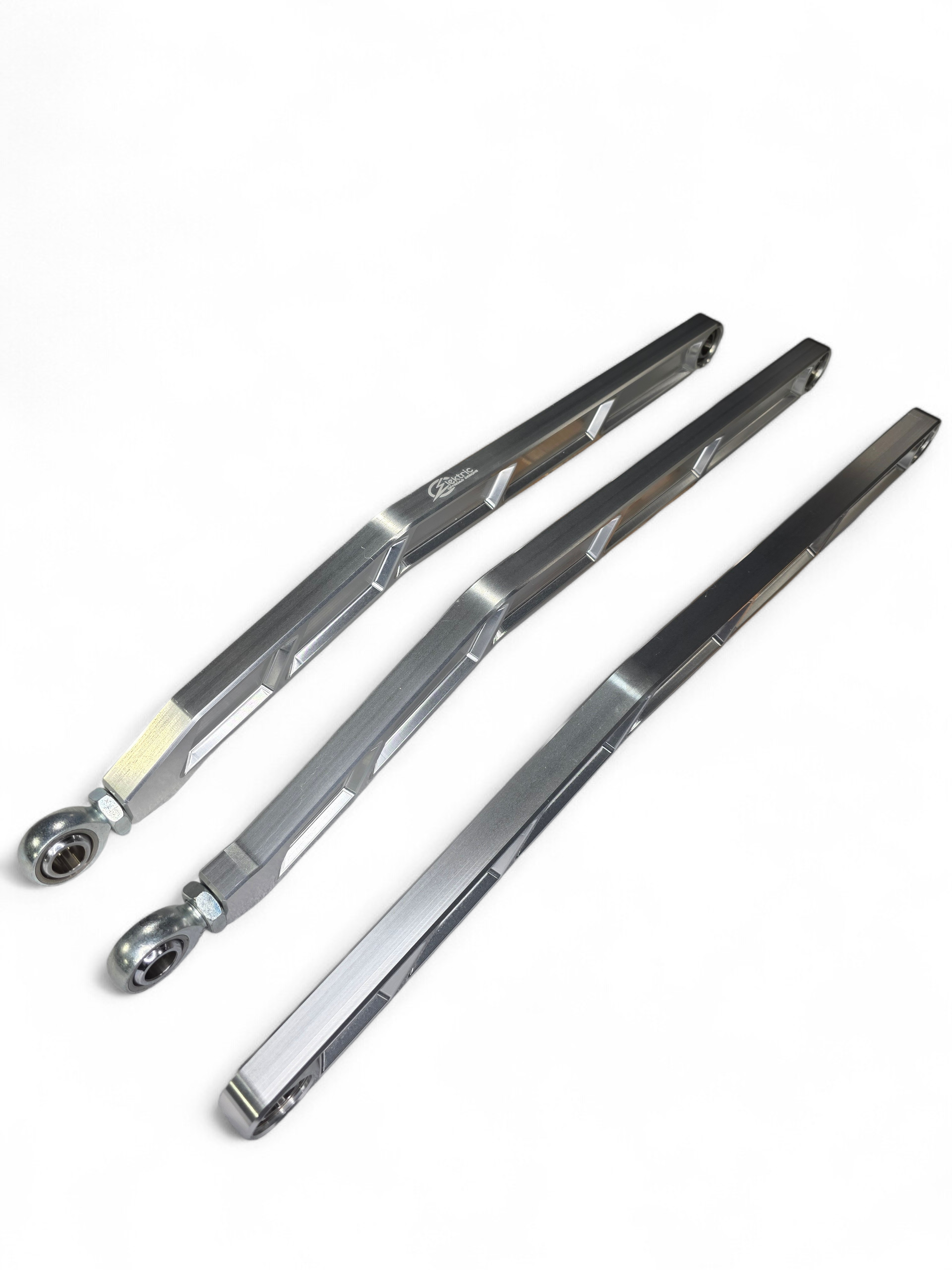 2017+ Can Am X3 Maverick Volt Billet Radius Rods Anodized Clear (RS 72" Model Only)