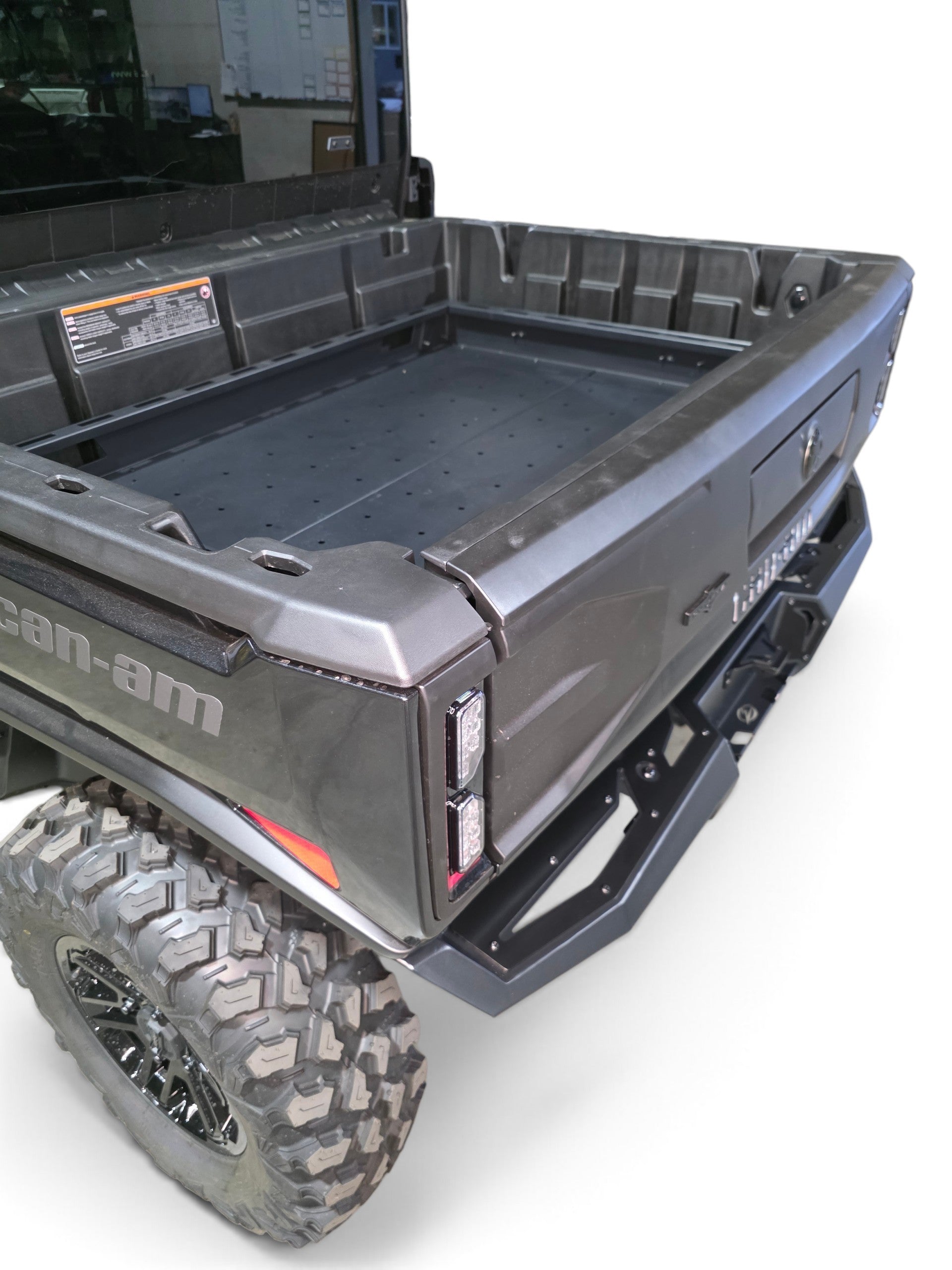 2026+ Can-Am Defender HD11 Volt Rear Bumper w/Rear Camera Relocation Mnt