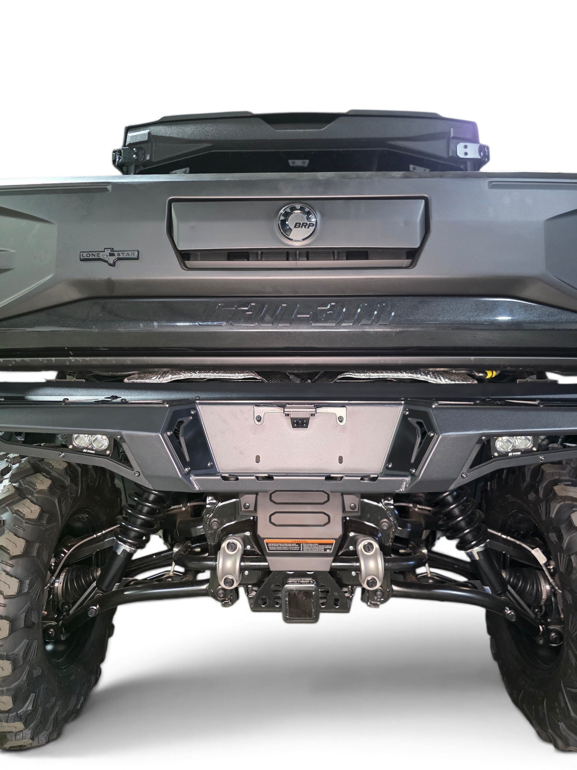 2026+ Can-Am Defender HD11 Volt Rear Bumper w/Rear Camera Relocation Mnt