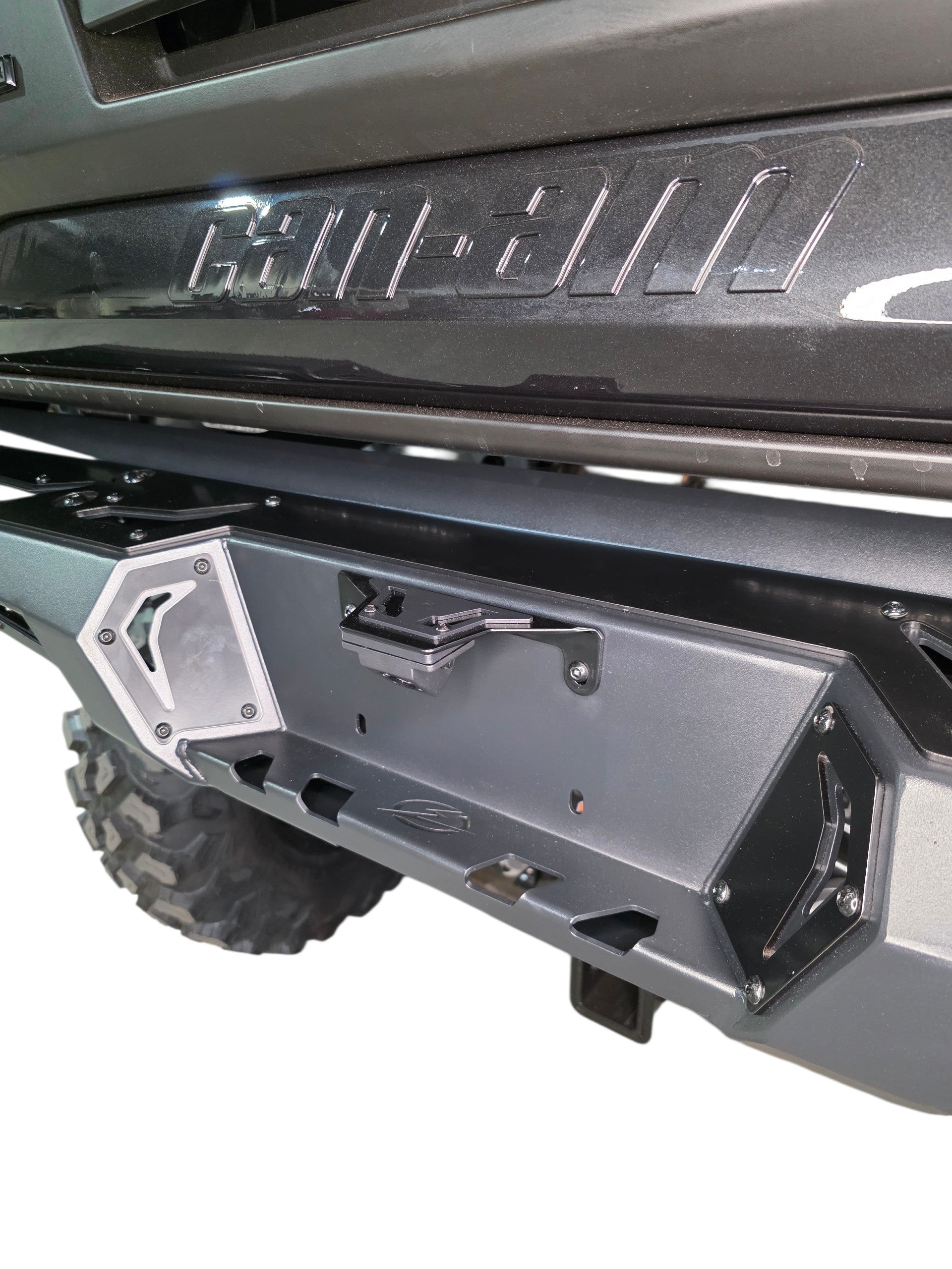 2026+ Can-Am Defender HD11 Volt Rear Bumper w/Rear Camera Relocation Mnt