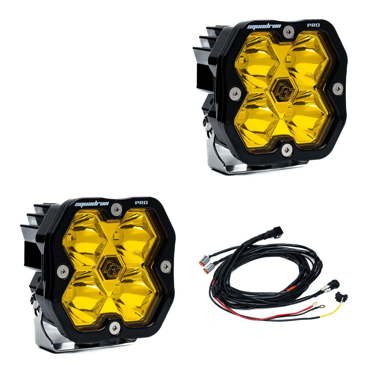 Squadron 2.0 Pro LED light pod pair three-quarter angle