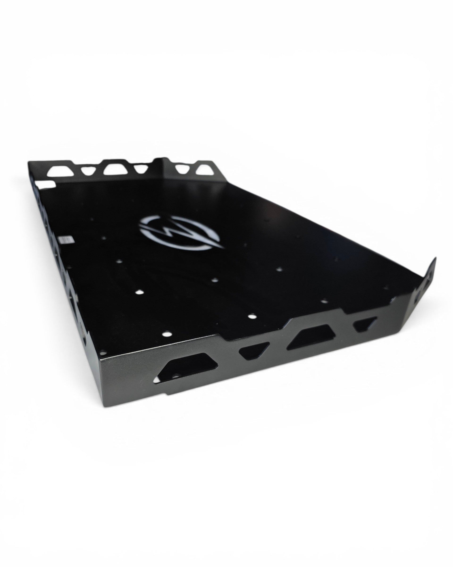 Hammer black powder coat finish on Kawasaki Teryx H2 Volt bed tray