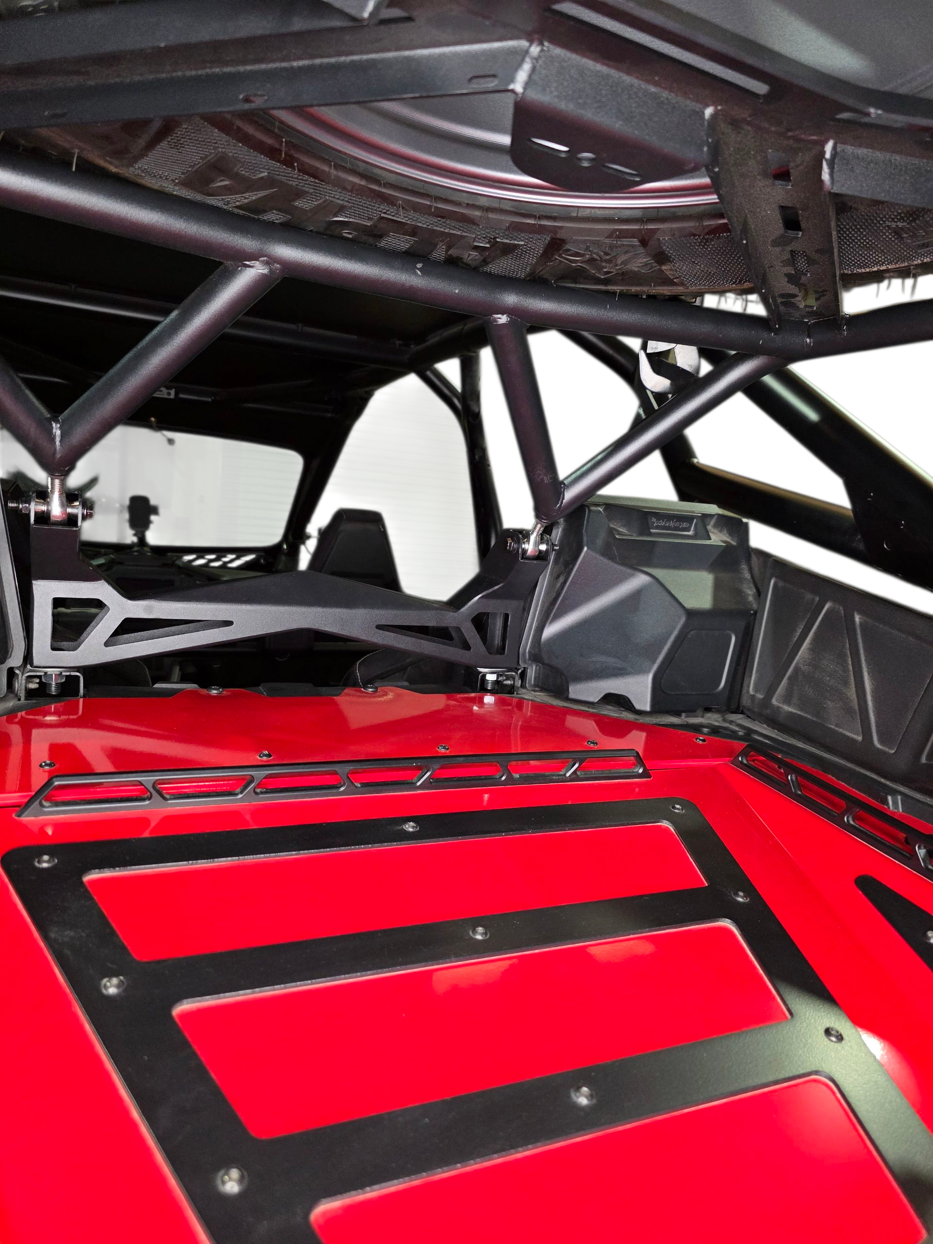 2020+ Polaris RZR Pro XP, 2022+ Pro R/Turbo R, 2025+ Pro R/Pro S Tire Rack