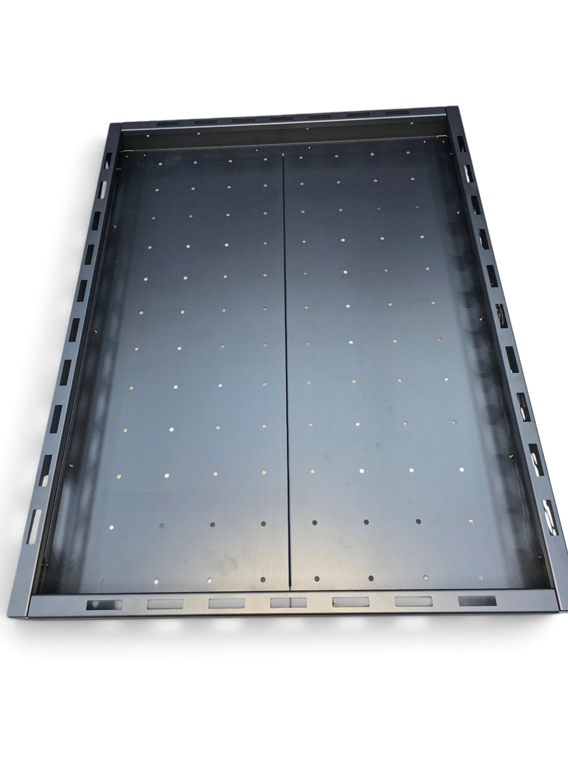 HDX Sliding Bed Drawer front view in bed