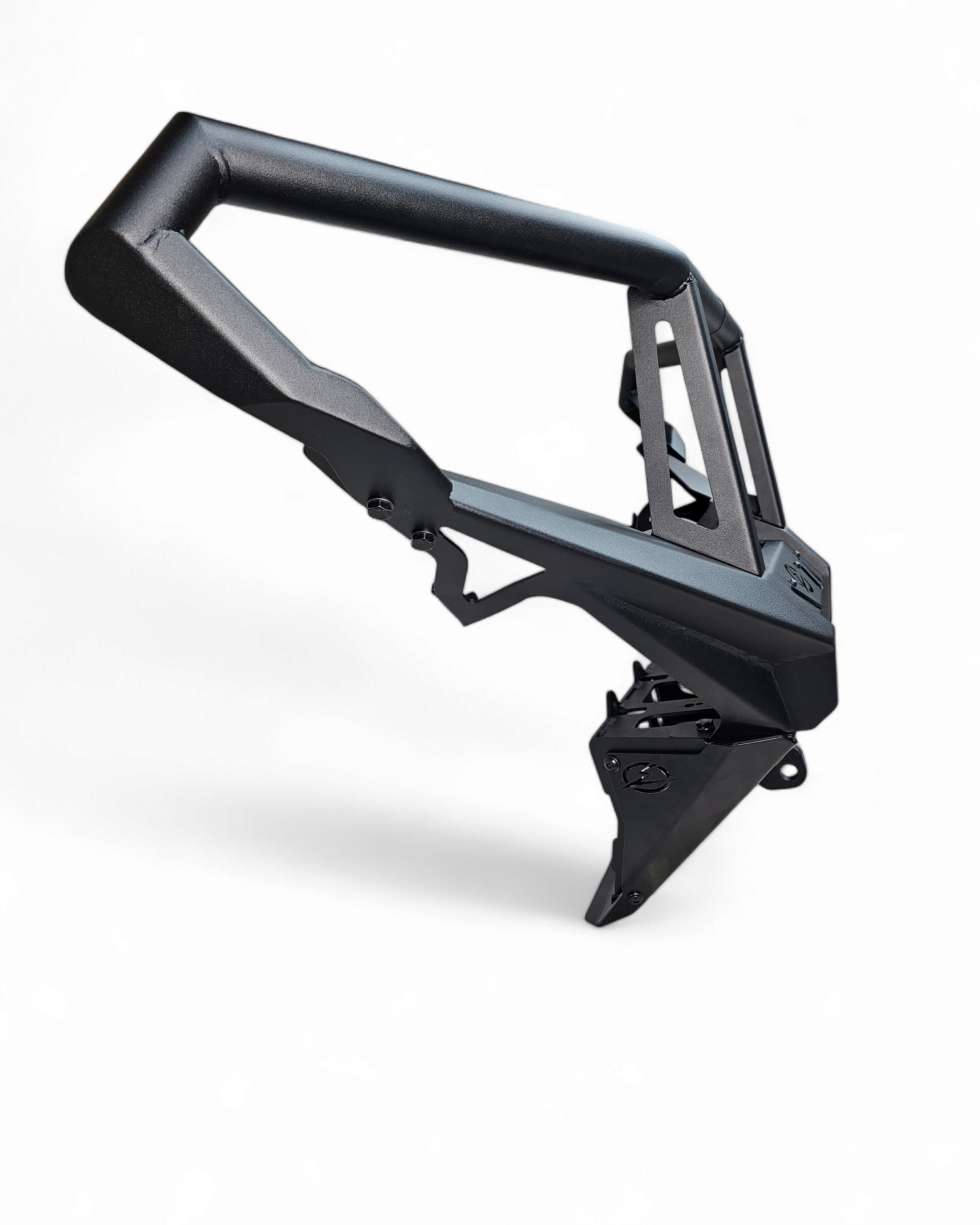 Polaris Xpedition HDX brush guard combo corner machining and weld detail