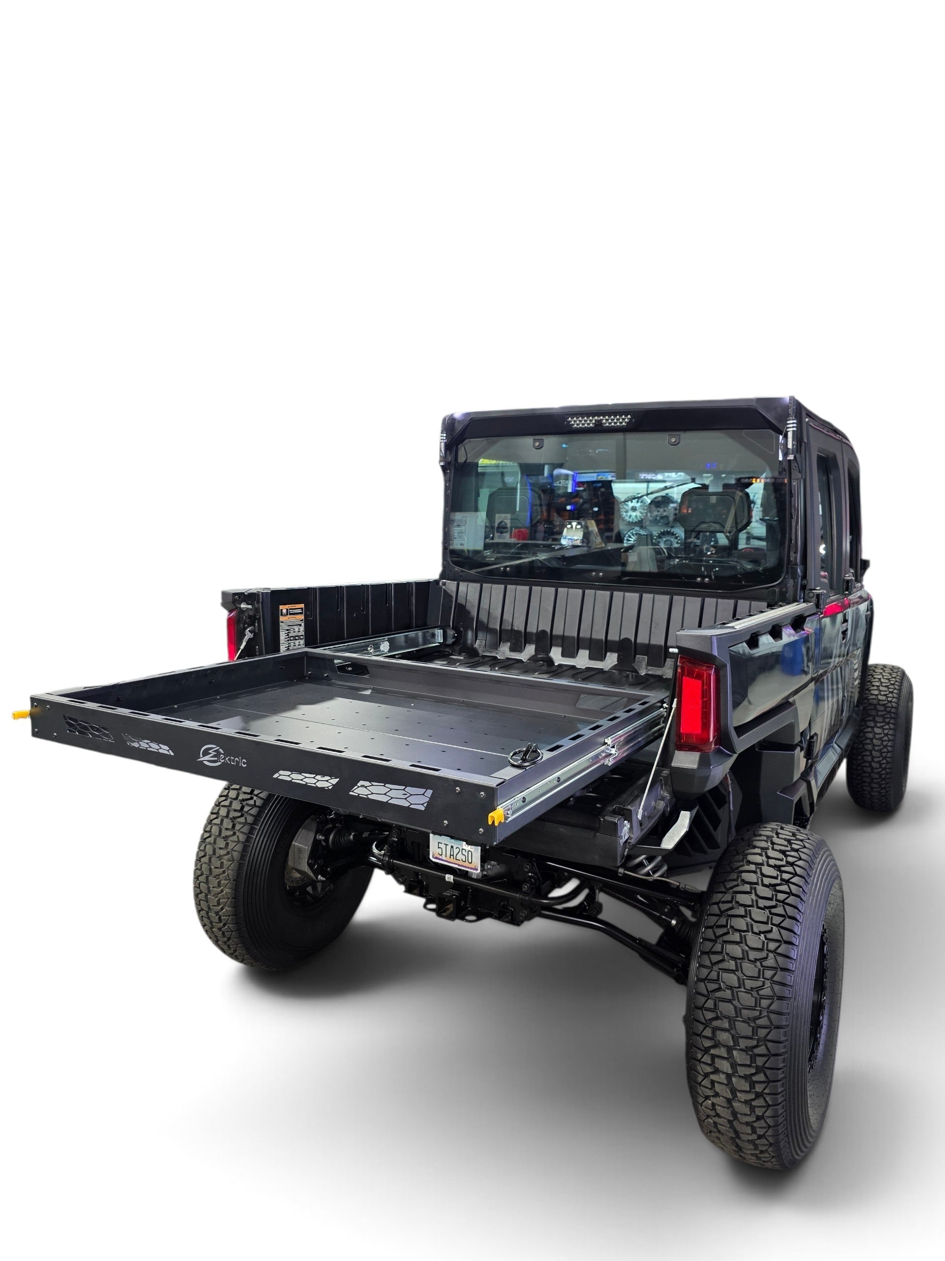 HDX Sliding Bed Drawer closed position rear view