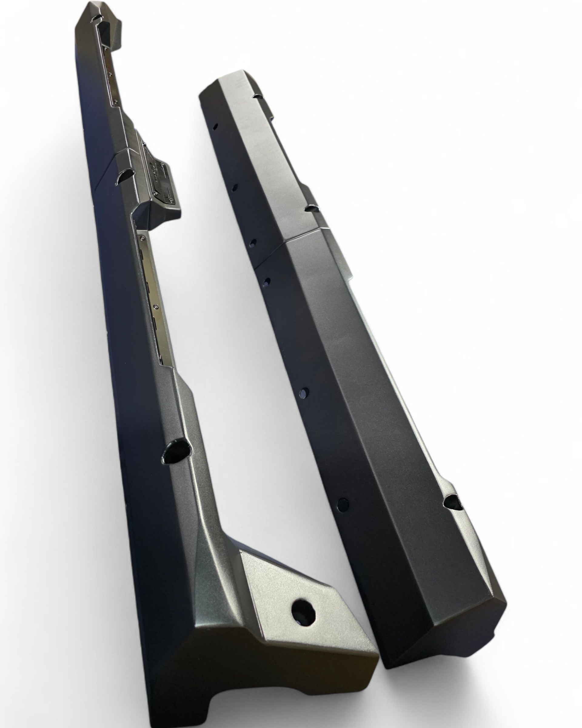 Front section of 3-piece Volt rock steps on Polaris Xpedition