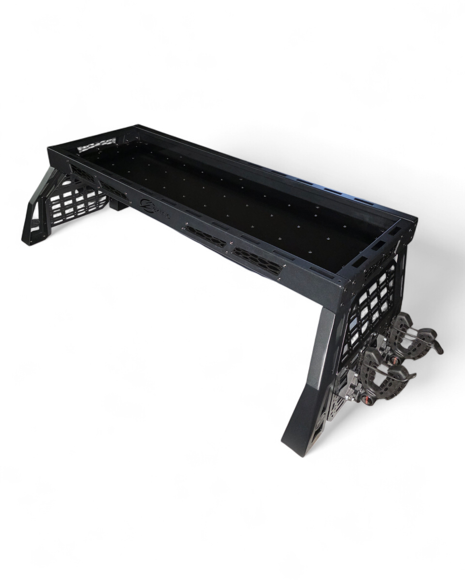Folded reinforced edge detail on Polaris Xpedition Volt short rack