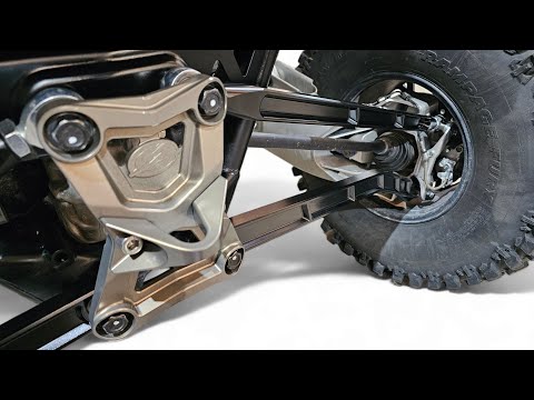 Installation video for the Polaris RZR Pro R and Turbo R Radius Rod Plate with Tow Hook showing the bolt-on process